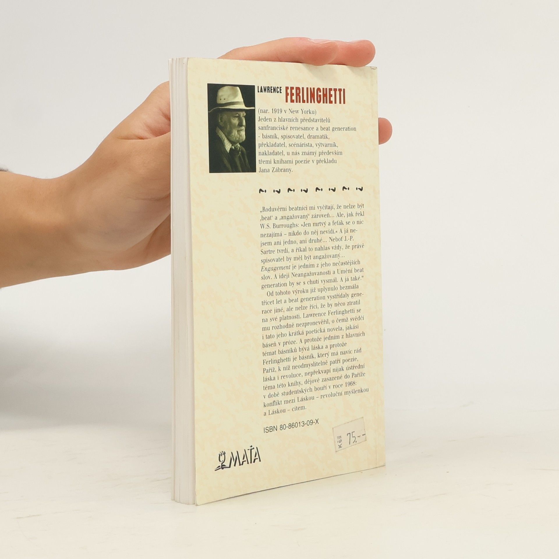Lawrence Ferlinghetti Láska ve dnech vášní