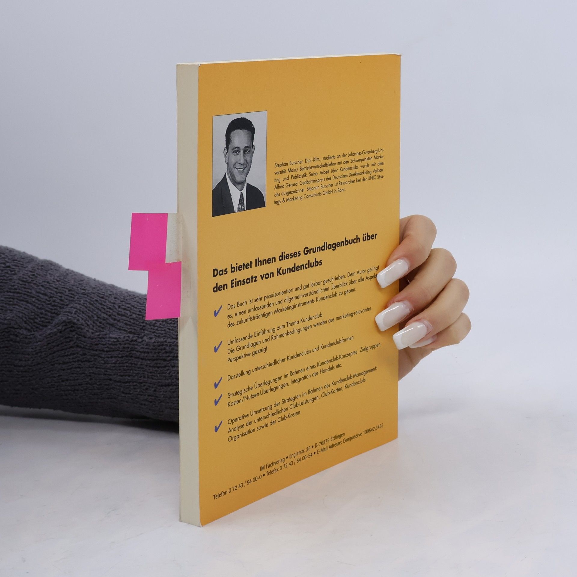 Stephan Butscher KUNDENCLUBS ALS MODERNES MARKETINGINSTRUMENT