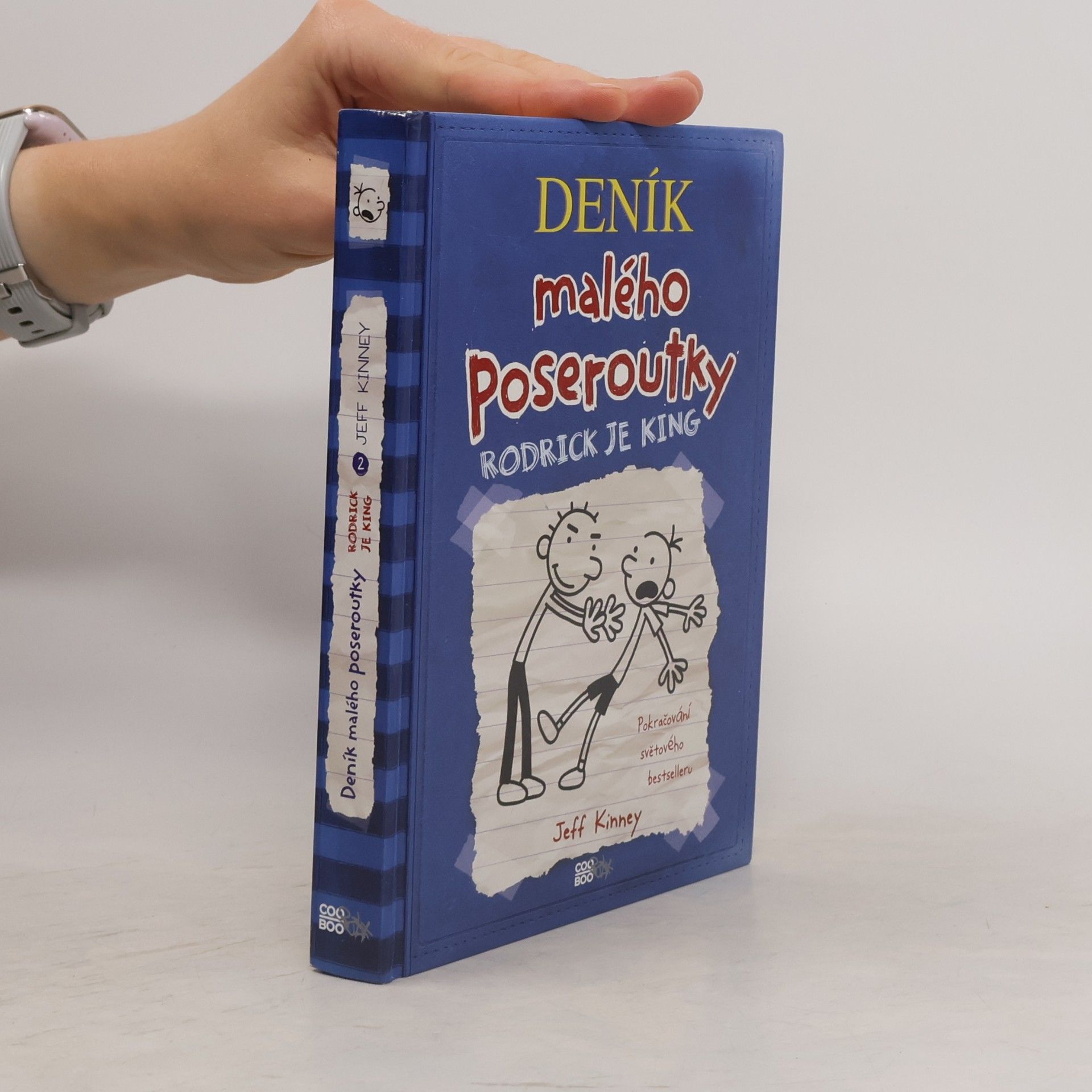 Jeff Kinney Deník malého poseroutky 2. Rodrick je king