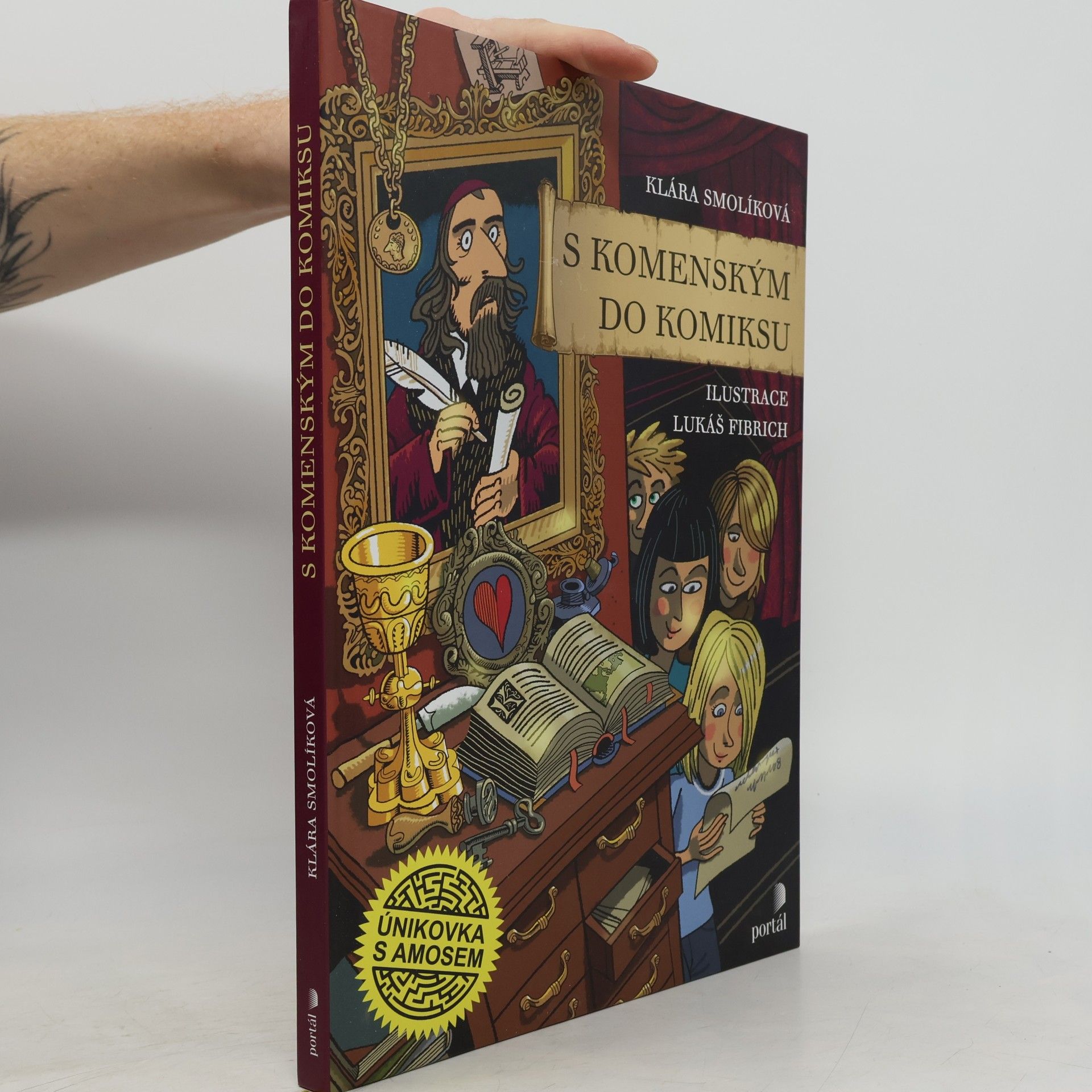 Klára Smolíková S Komenským do komiksu – Únikovka s Amosem