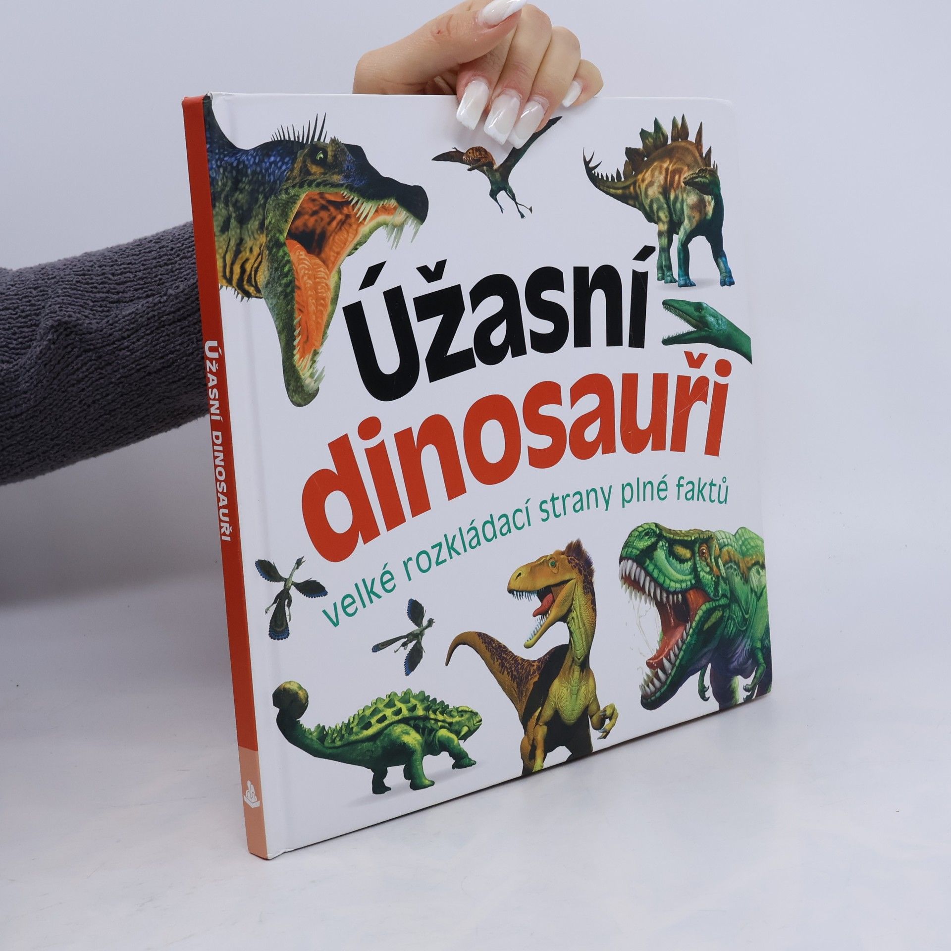 Úžasní dinosauři : velké rozkládací strany plné faktů