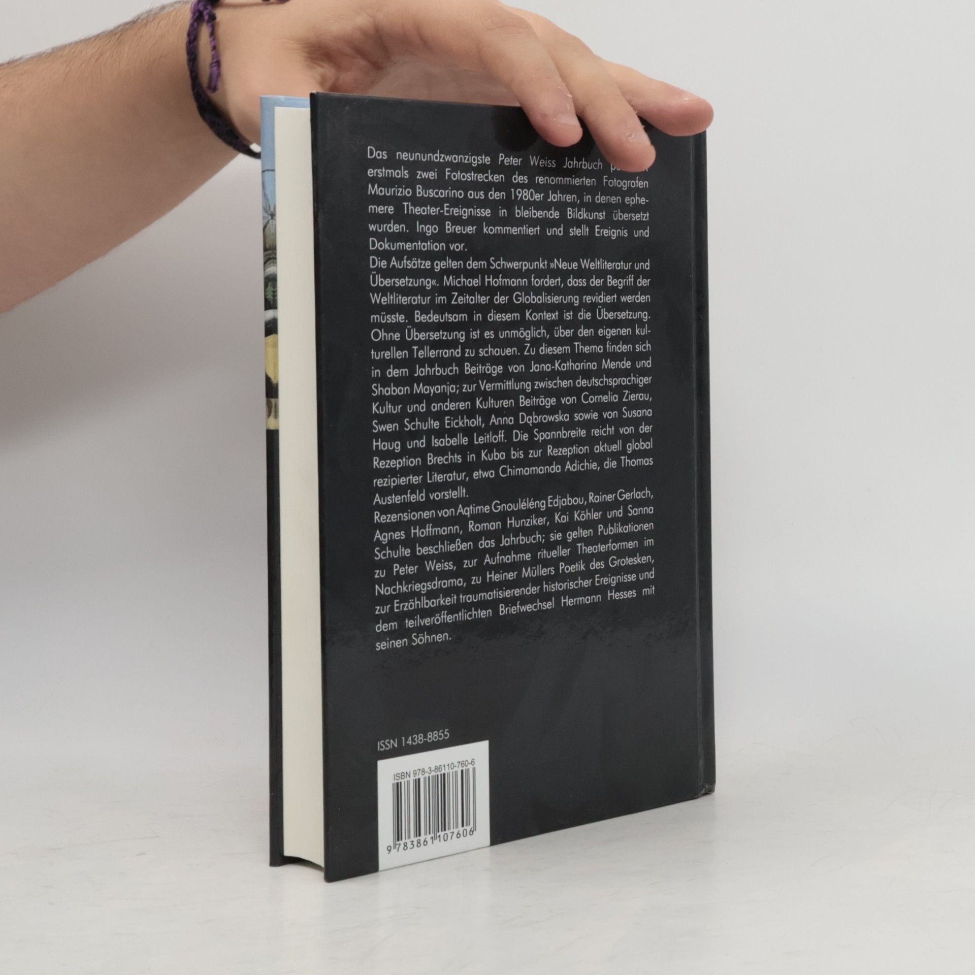 Arnd Beise Peter Weiss Jahrbuch 29 (2020)