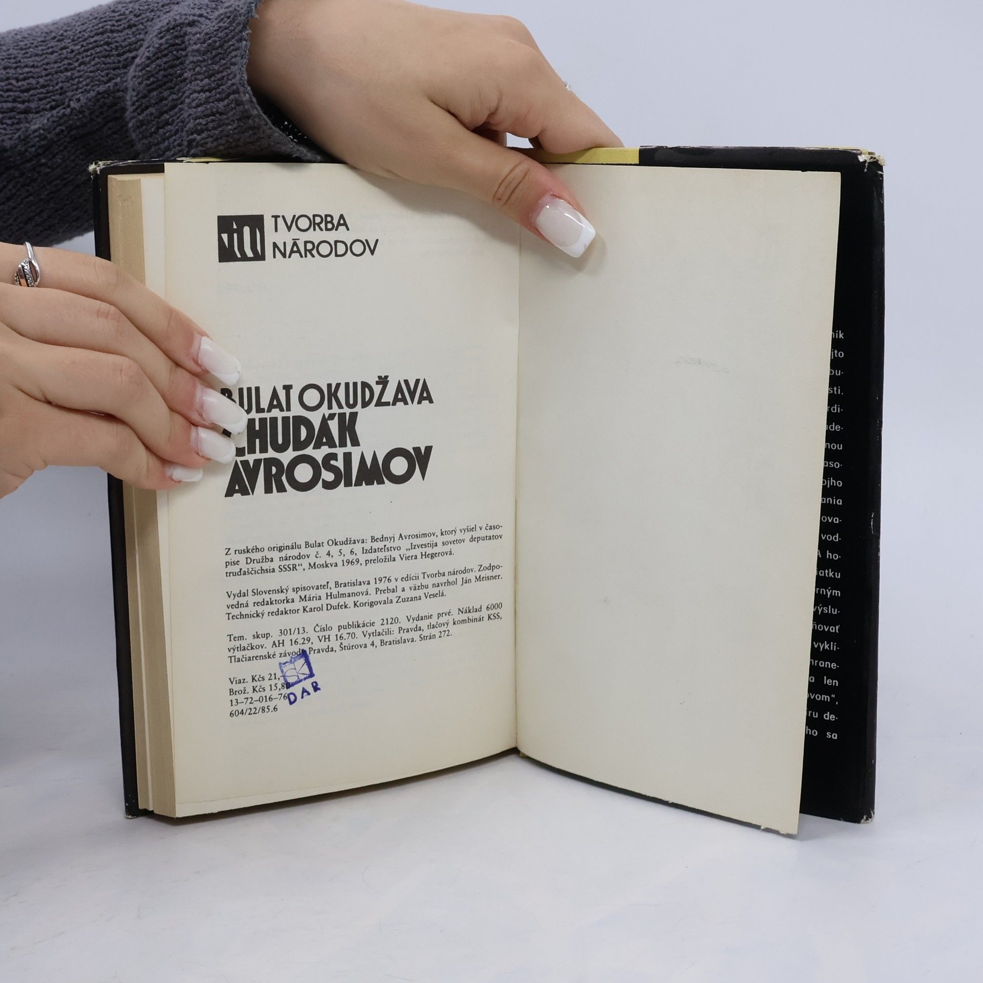 Bulat Okudzhava Chudák Avrosimov