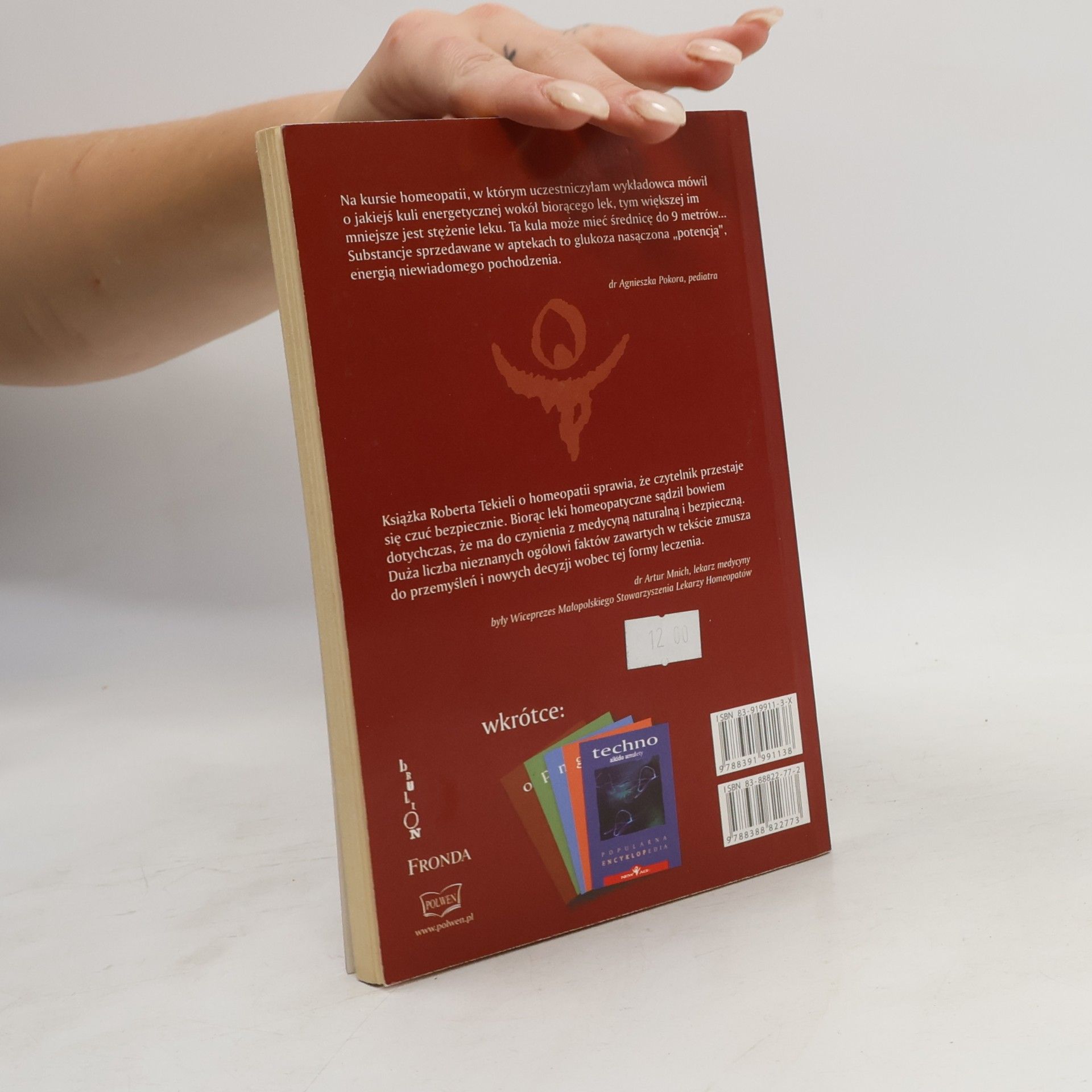 Tekieli Robert Popularna Encyklopedia New Age - 1: Homeopatia