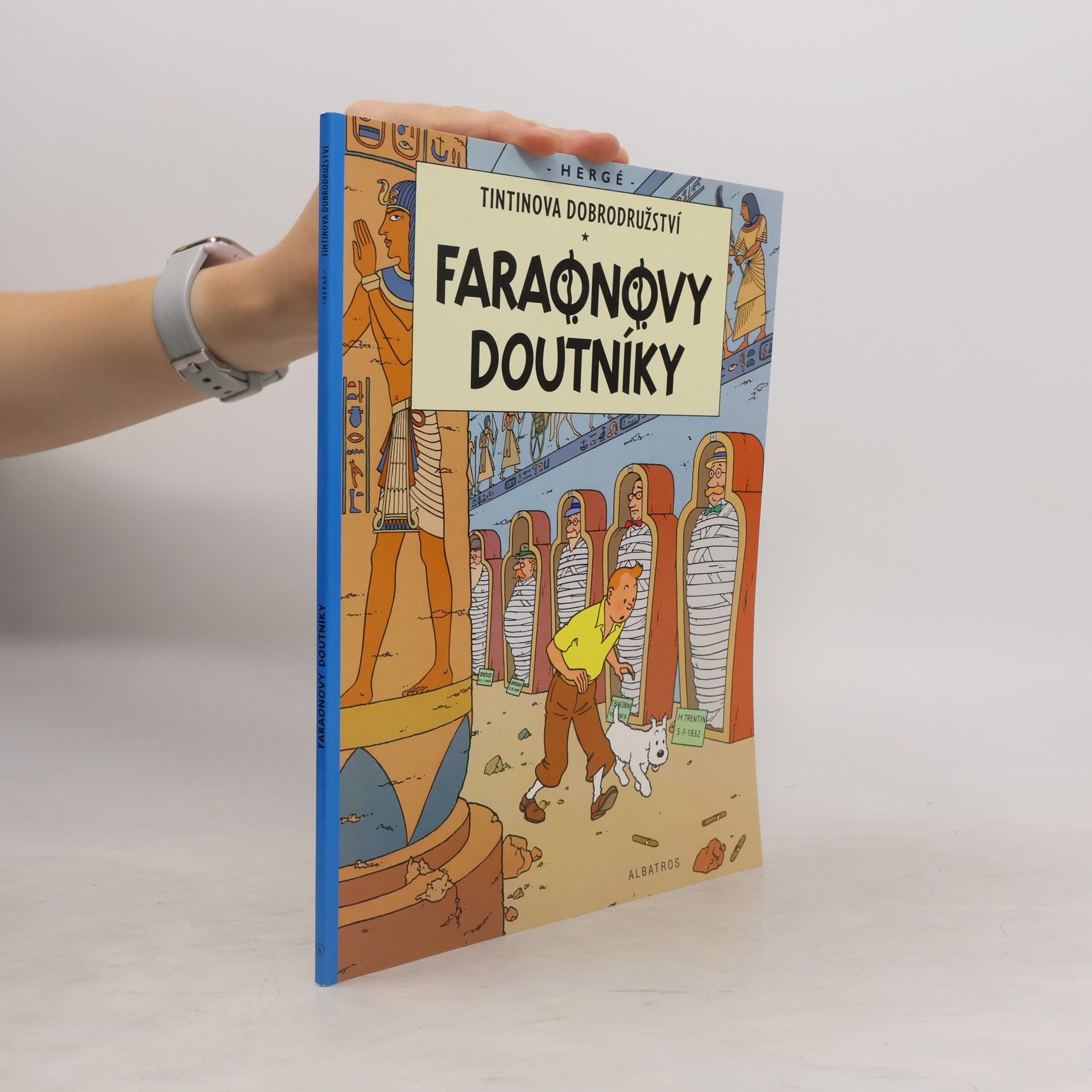 Hergé Tintinova dobrodružství. Faraonovy doutníky