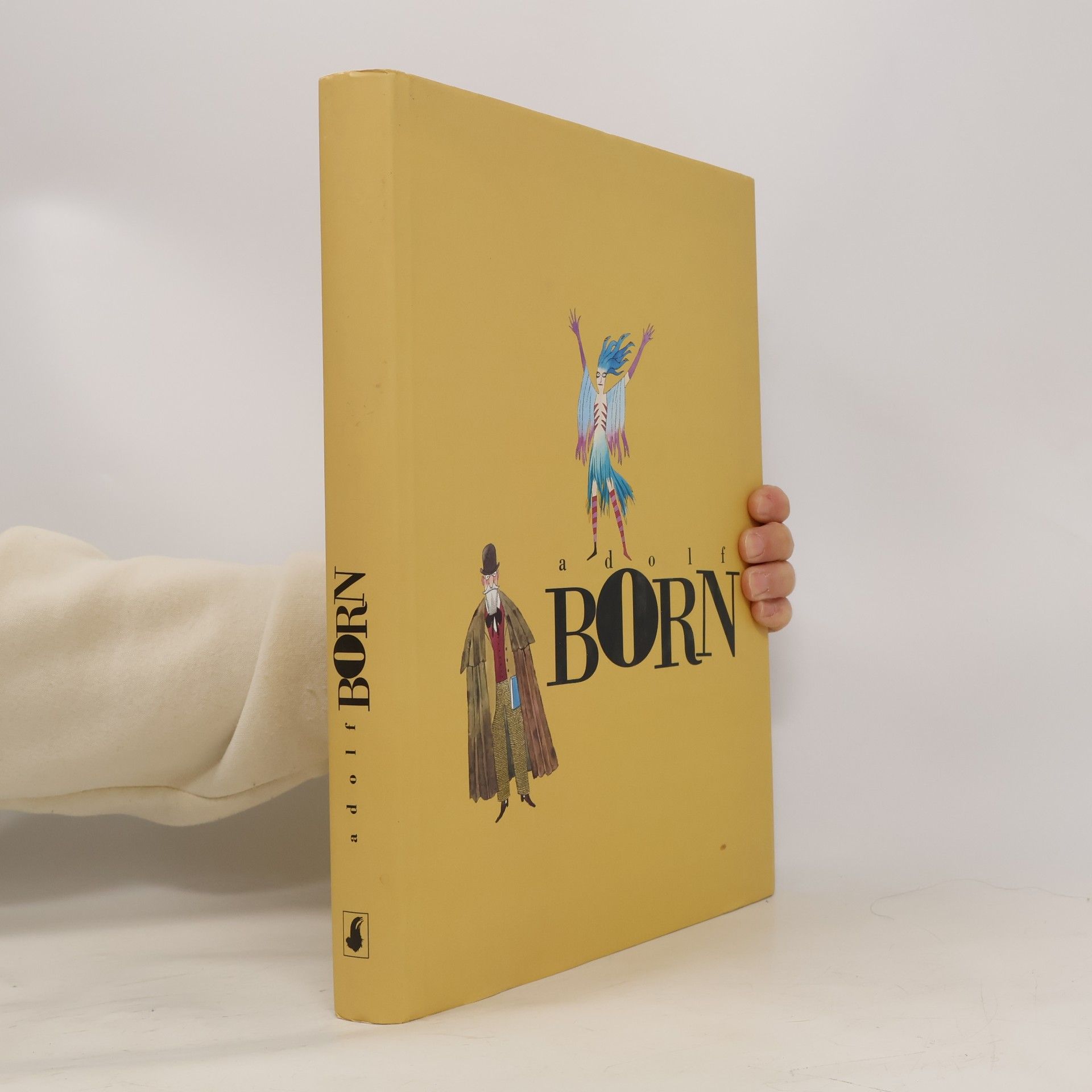Adolf Born: Kresby z cest, pastely, ilustrace, akvarely, litografie, hlubotisky, známková tvorba, kostýmy