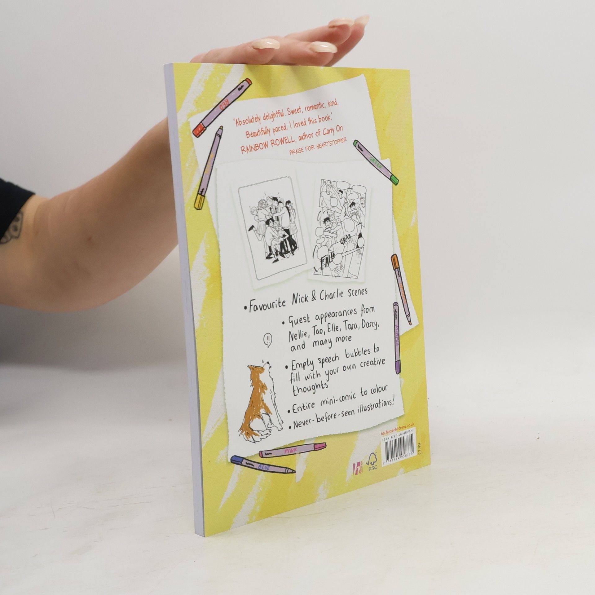 Alice Oseman The Heartstopper Colouring Book