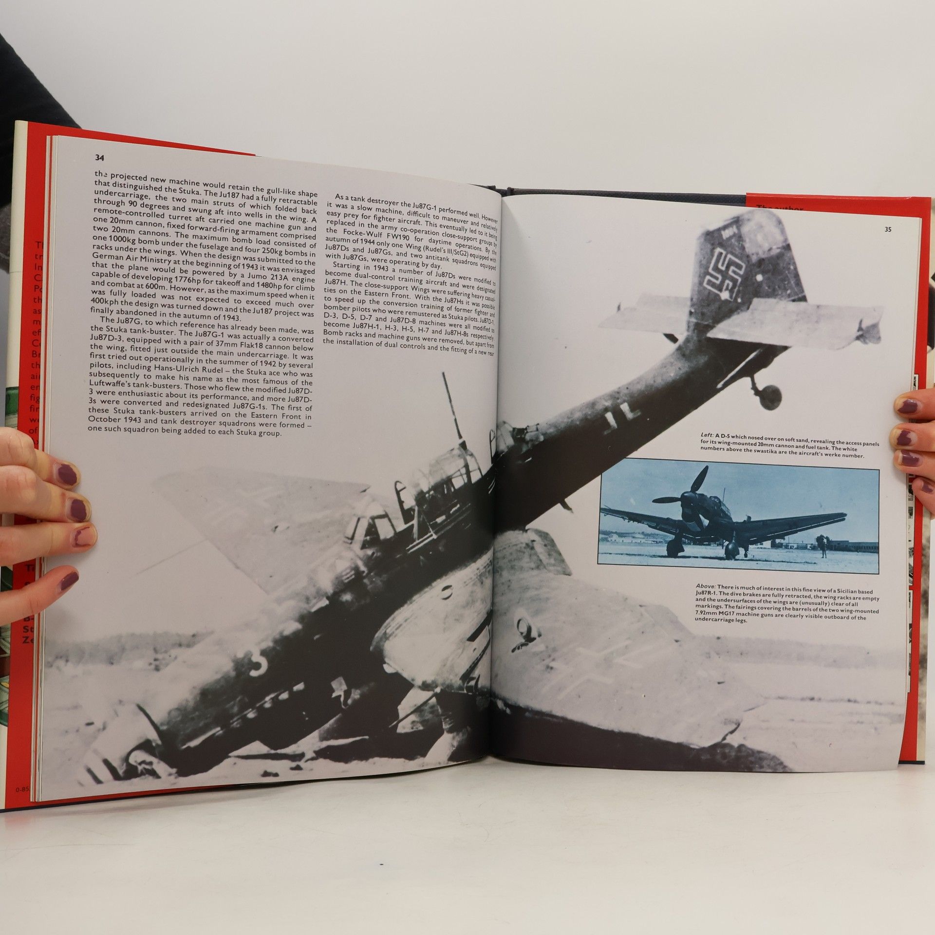 Lt. Col. A.J. Barker Stuka Ju-87