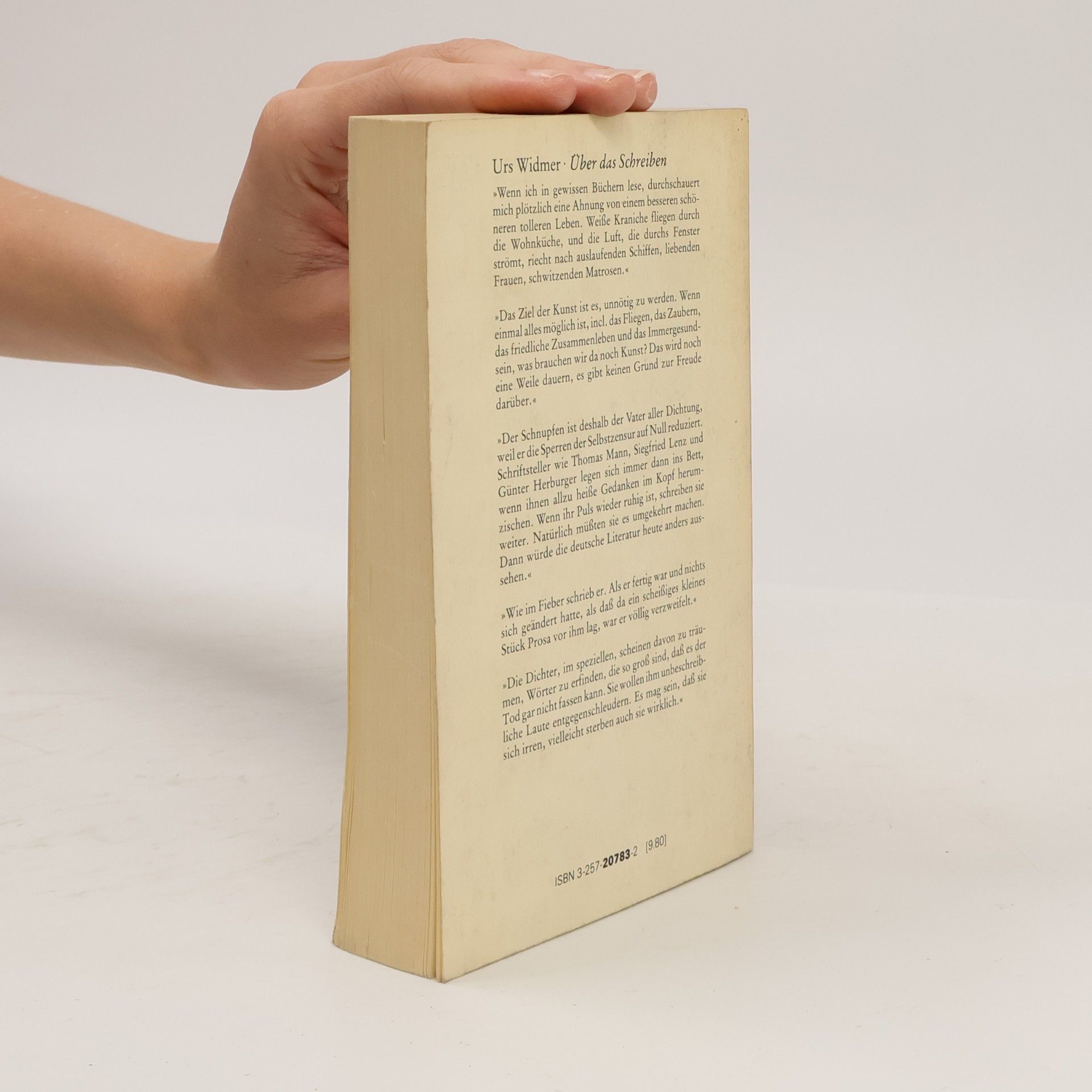 Urs Widmer Das Urs Widmer Lesebuch