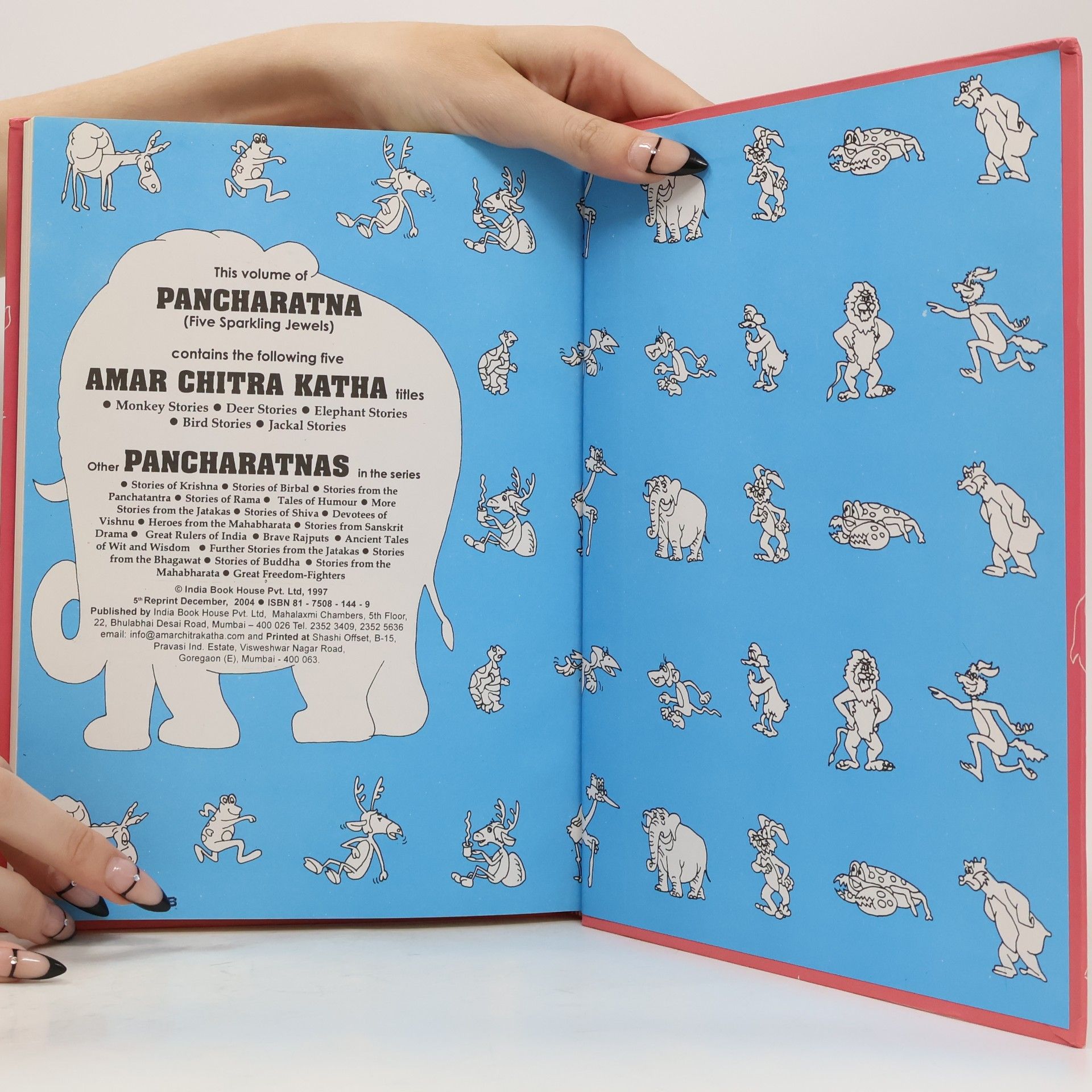 Anant Pai Amar Chitra Katha Pancharatna Series - 1003: Stories From The Jatakas: 5 in 1