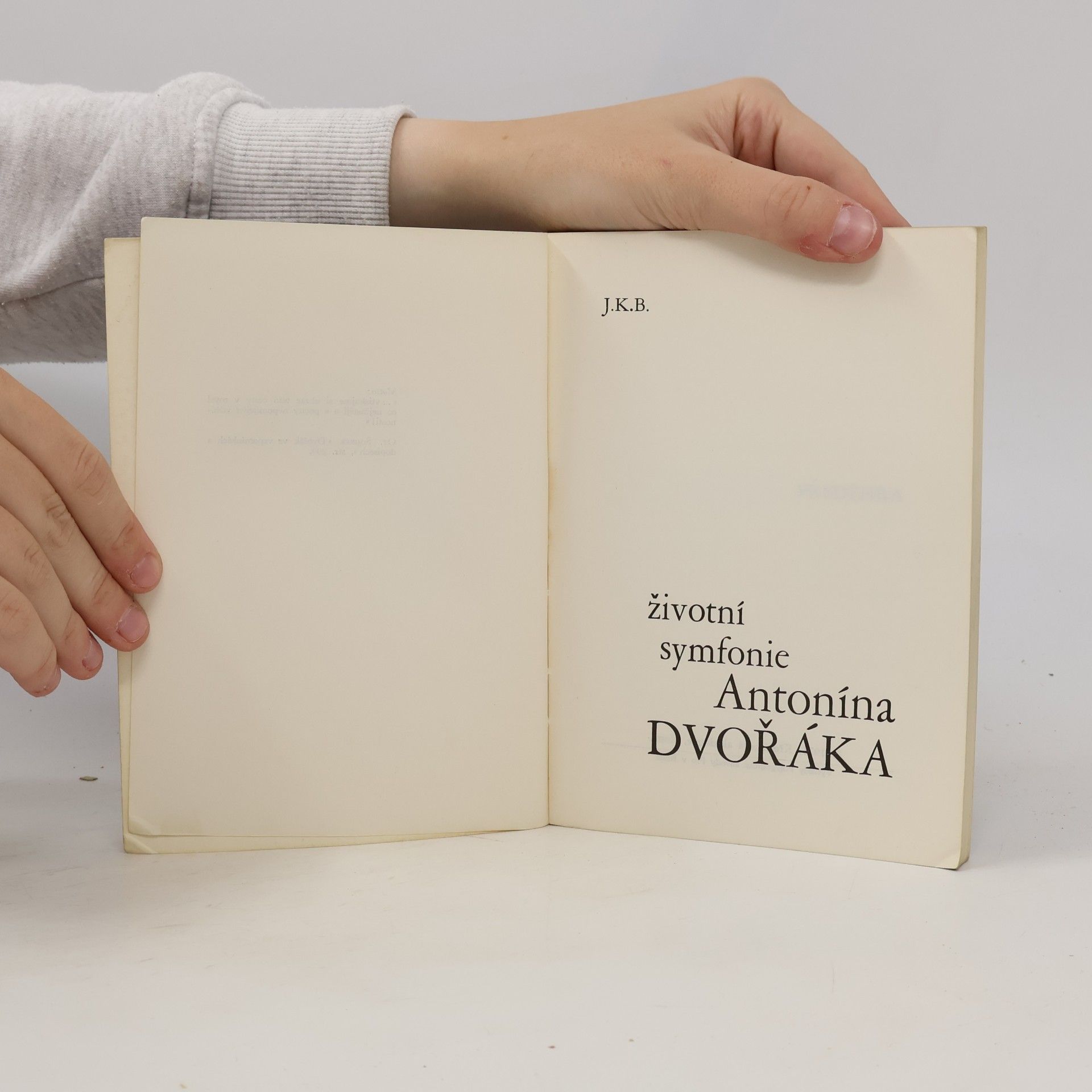J. K. B. Životní symfonie Antonína Dvořáka