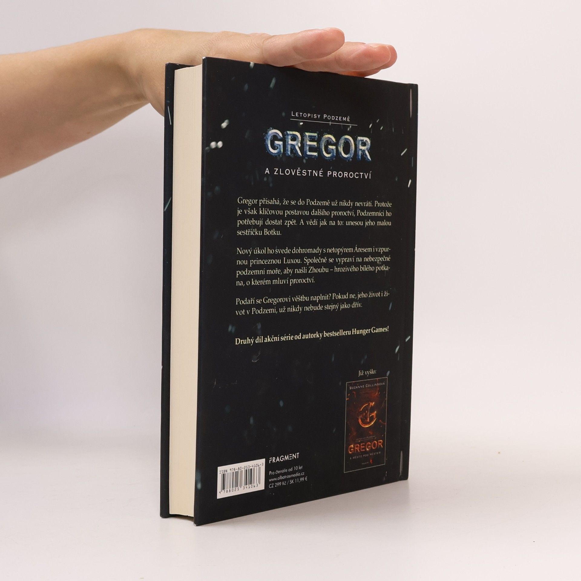 Suzanne Collins Letopisy Podzemě. Gregor a zlověstné proroctví