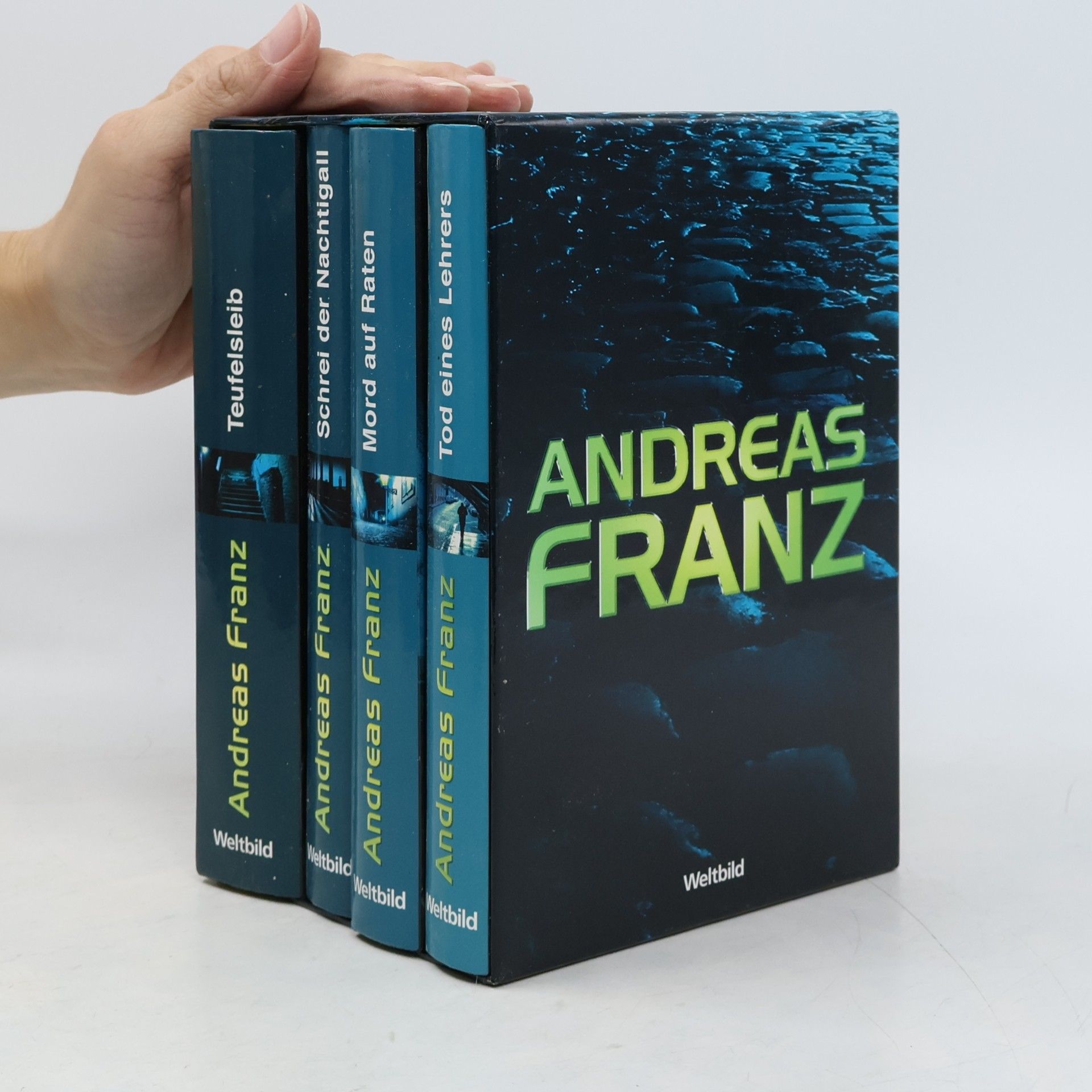 Andreas Franz Tod eines Lehrers. Mord auf Raten. Schrei der Nachtigall. Teufelsleib
