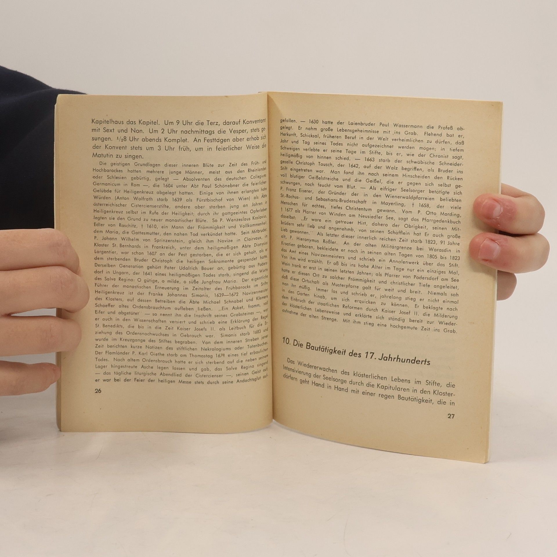 P. Hermann Watzl S. O. Cist. Das Stift Heiligenkreuz