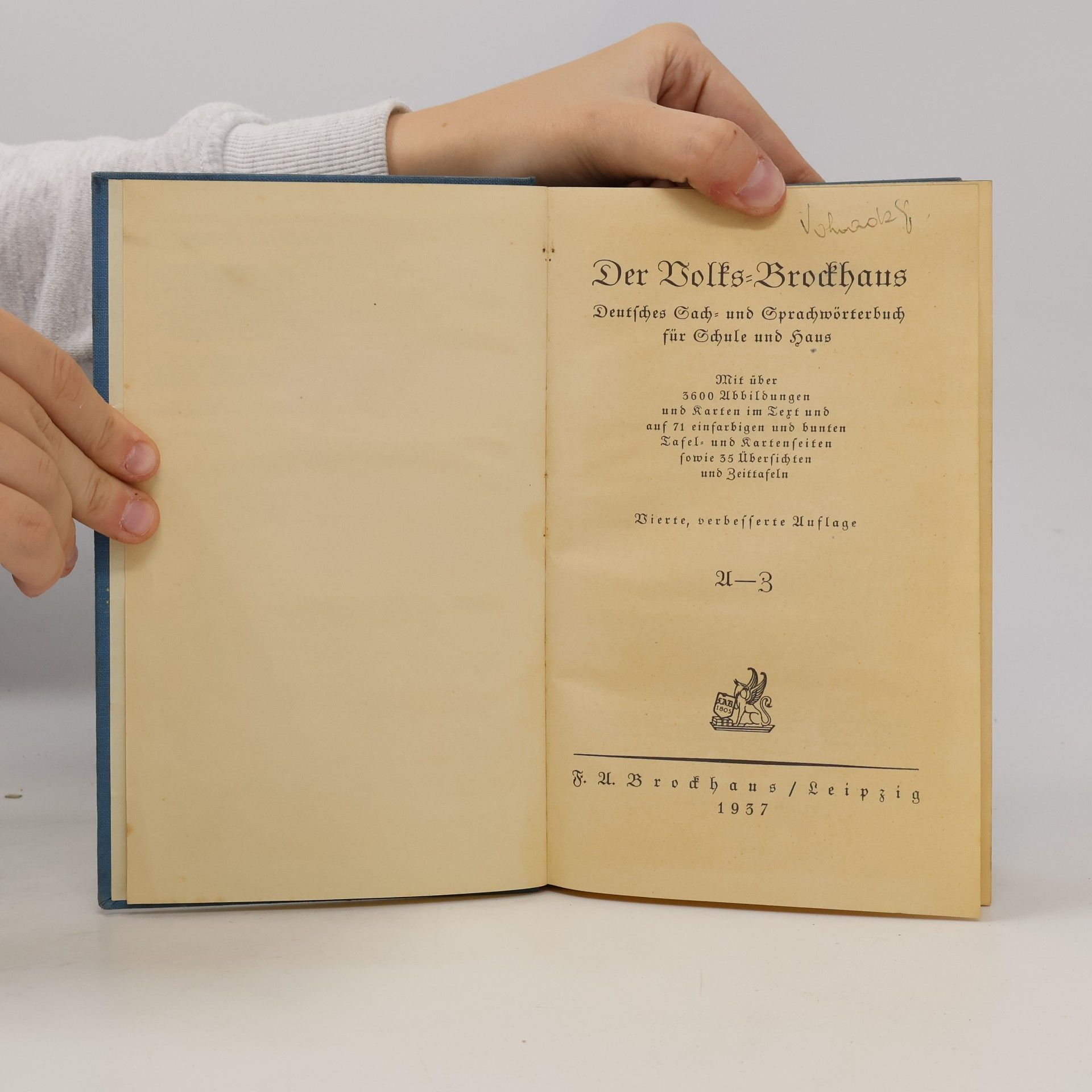 Various authors Der Volks-Brockhaus