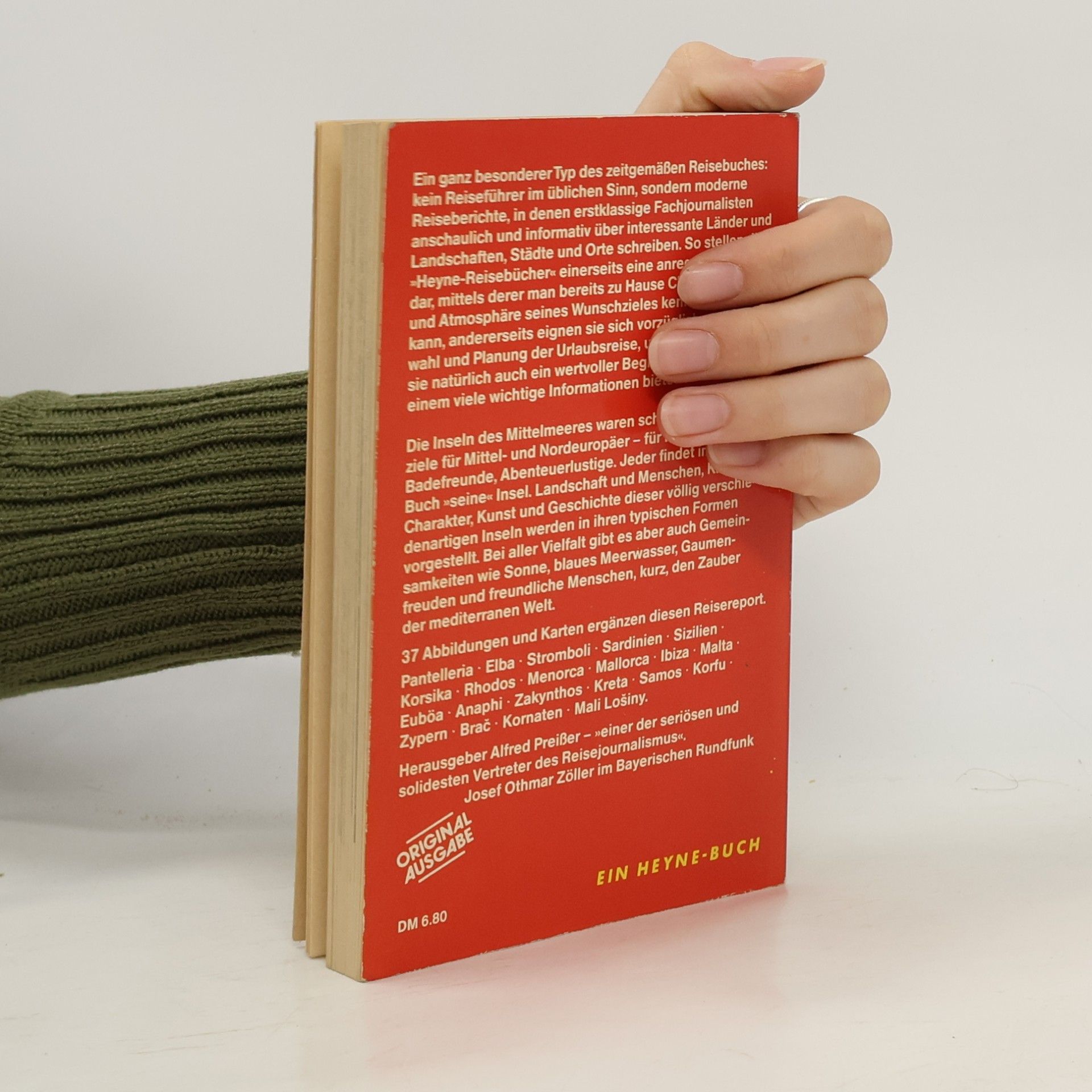 Alfred Preißer Heyne Reisebücher - 13: Mittelmeerinseln