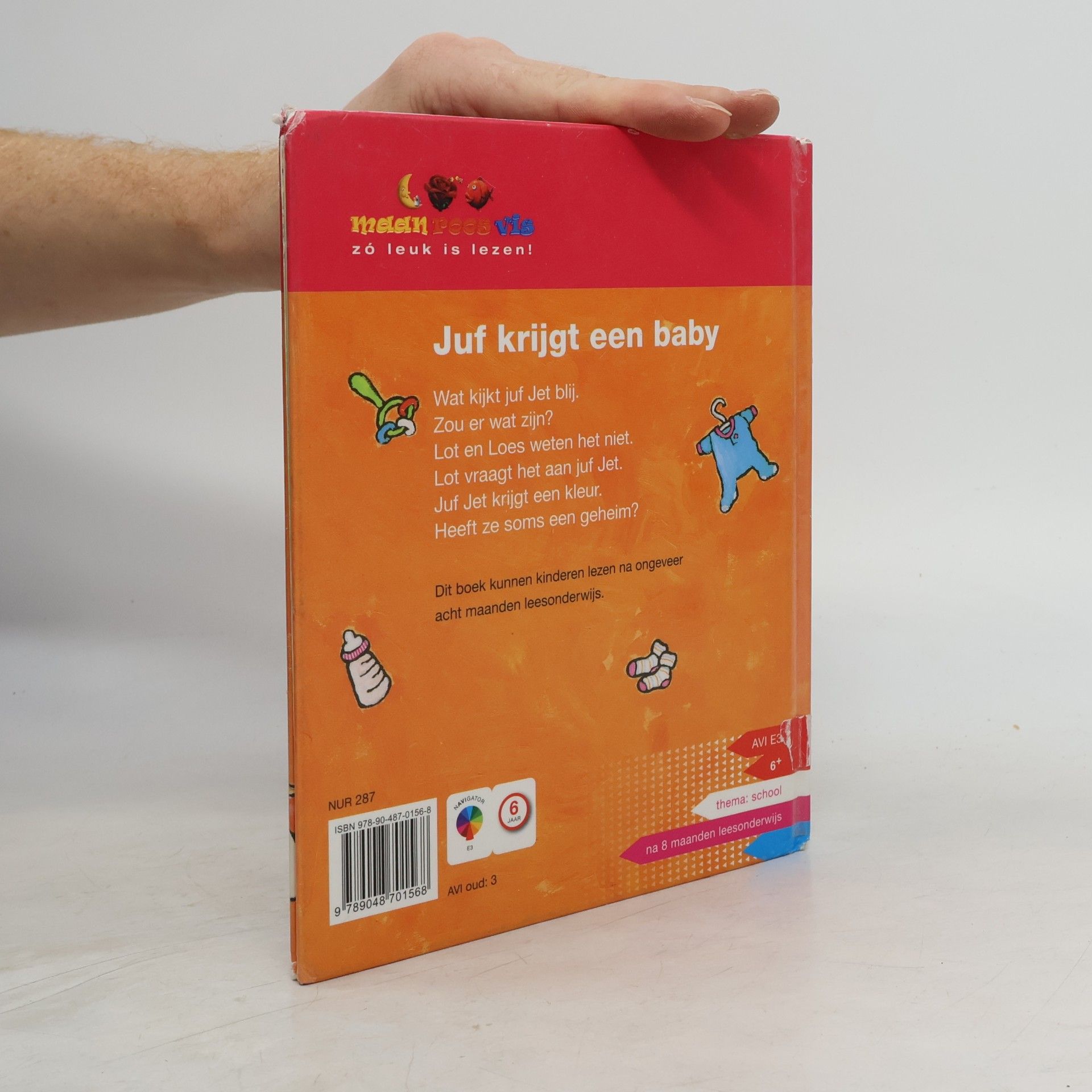 Scholtens, A. Juf krijgt een baby (Maan roos vis Zó leuk is lezen!)