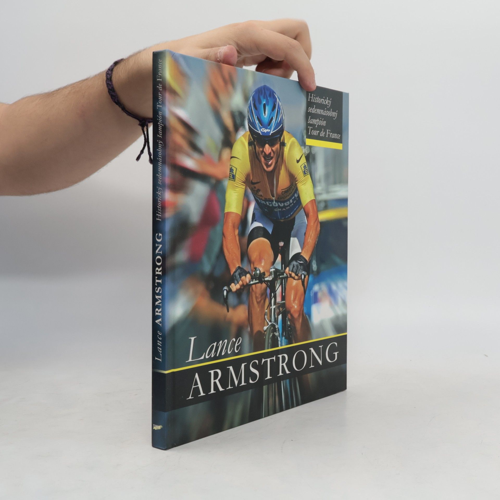 kolektiv Lance Armstrong. Historický sedemnásobný šampión Tour de France.