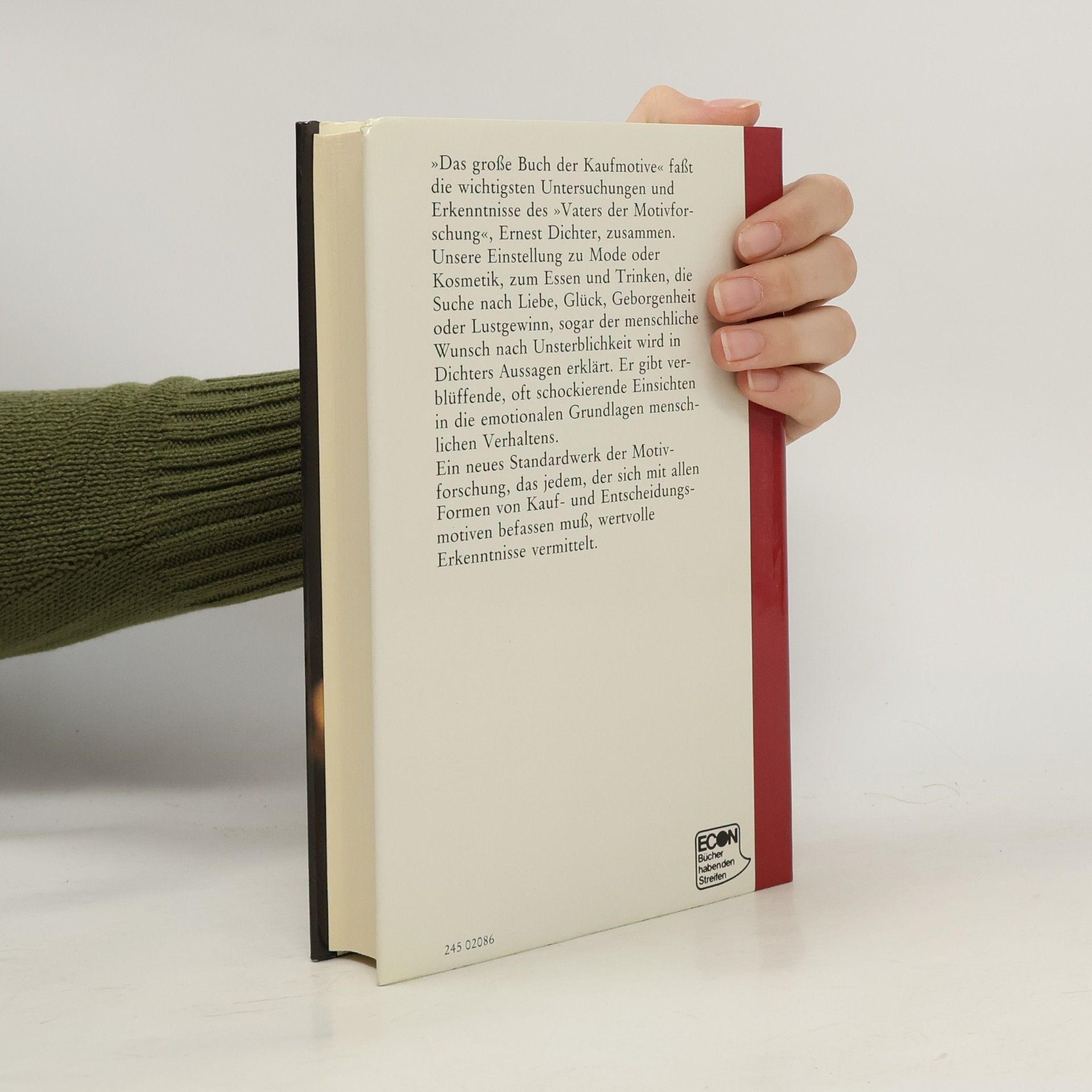 Ernest Dichter Das grosse Buch der Kaufmotive