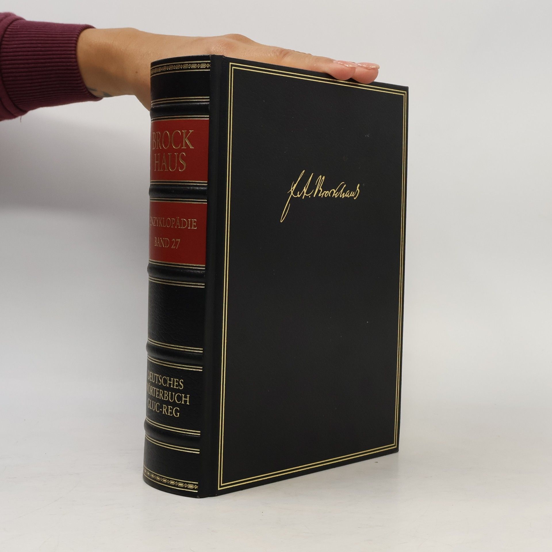 Autorenkollektiv Brockhaus Enzyklopädie 27. Deutsches Wörterbuch : GLUC-REG