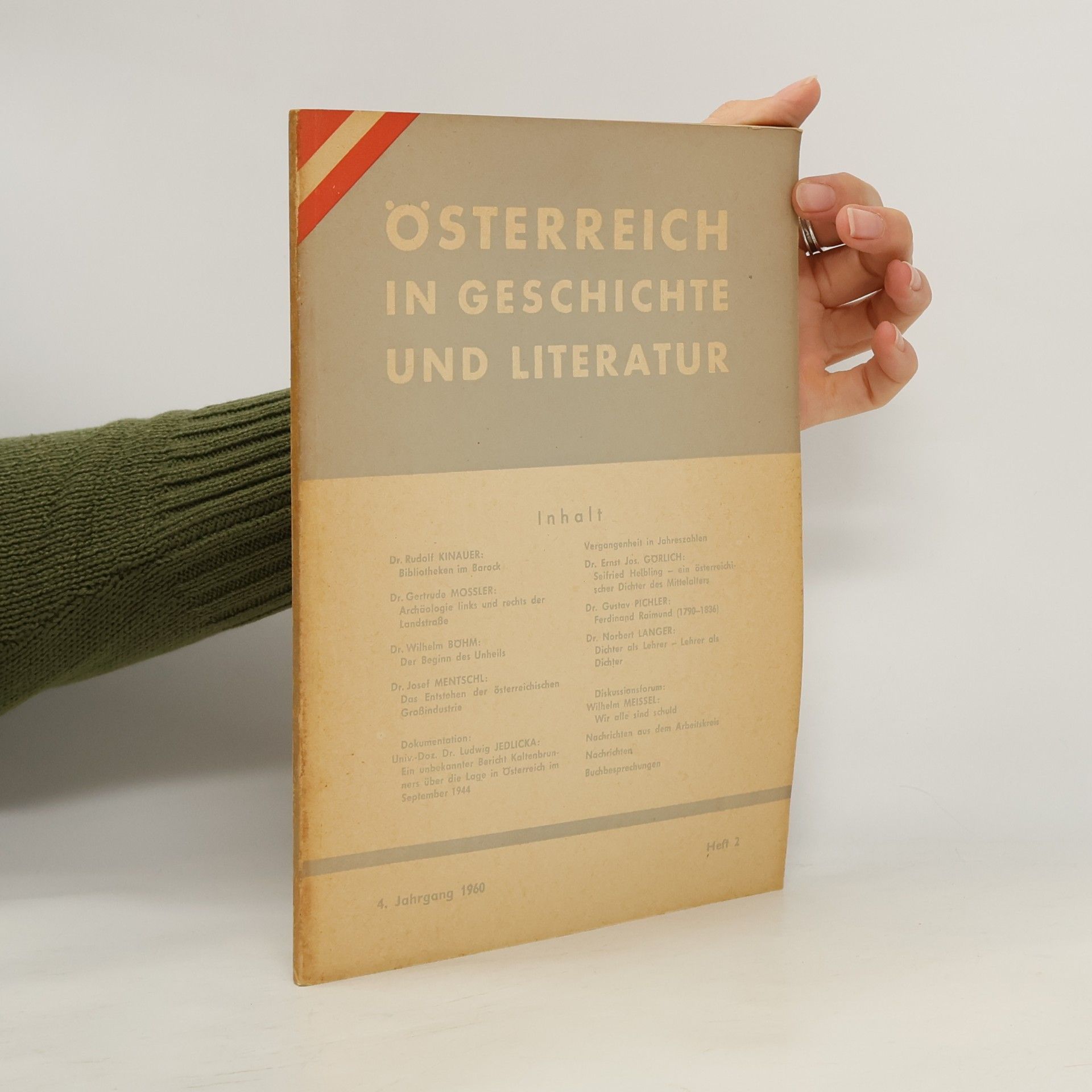Österreich in Geschichte und Literatur