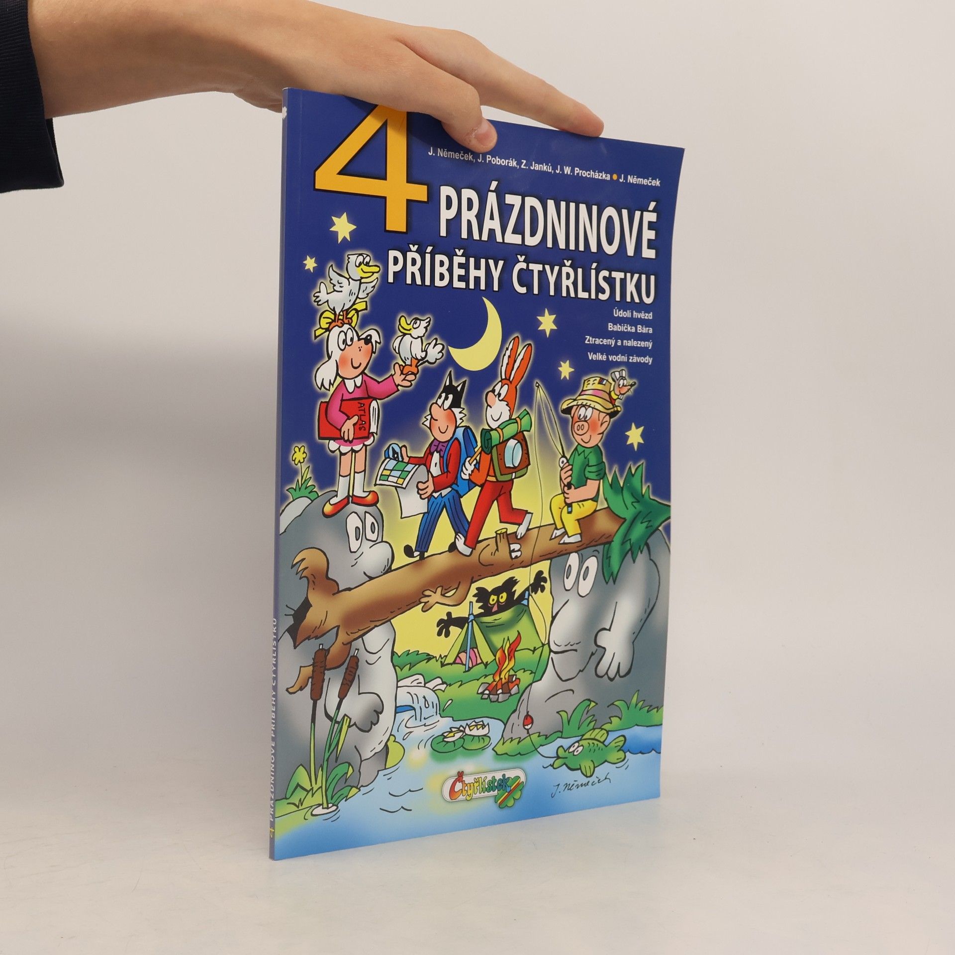 4 prázdninové příběhy Čtyřlístku