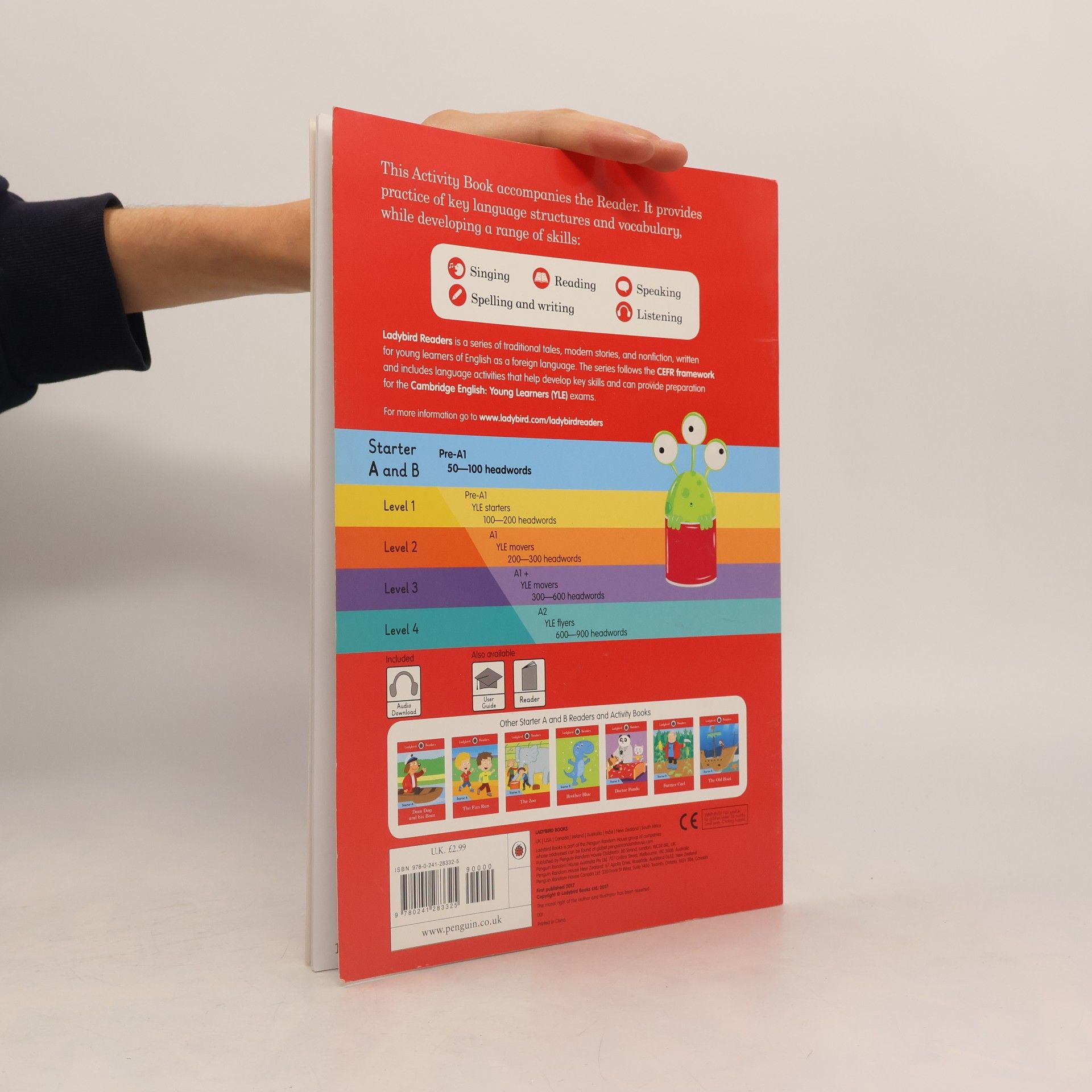 AA.VV. Ted in Bed Activity Book - Ladybird Readers Starter Level A