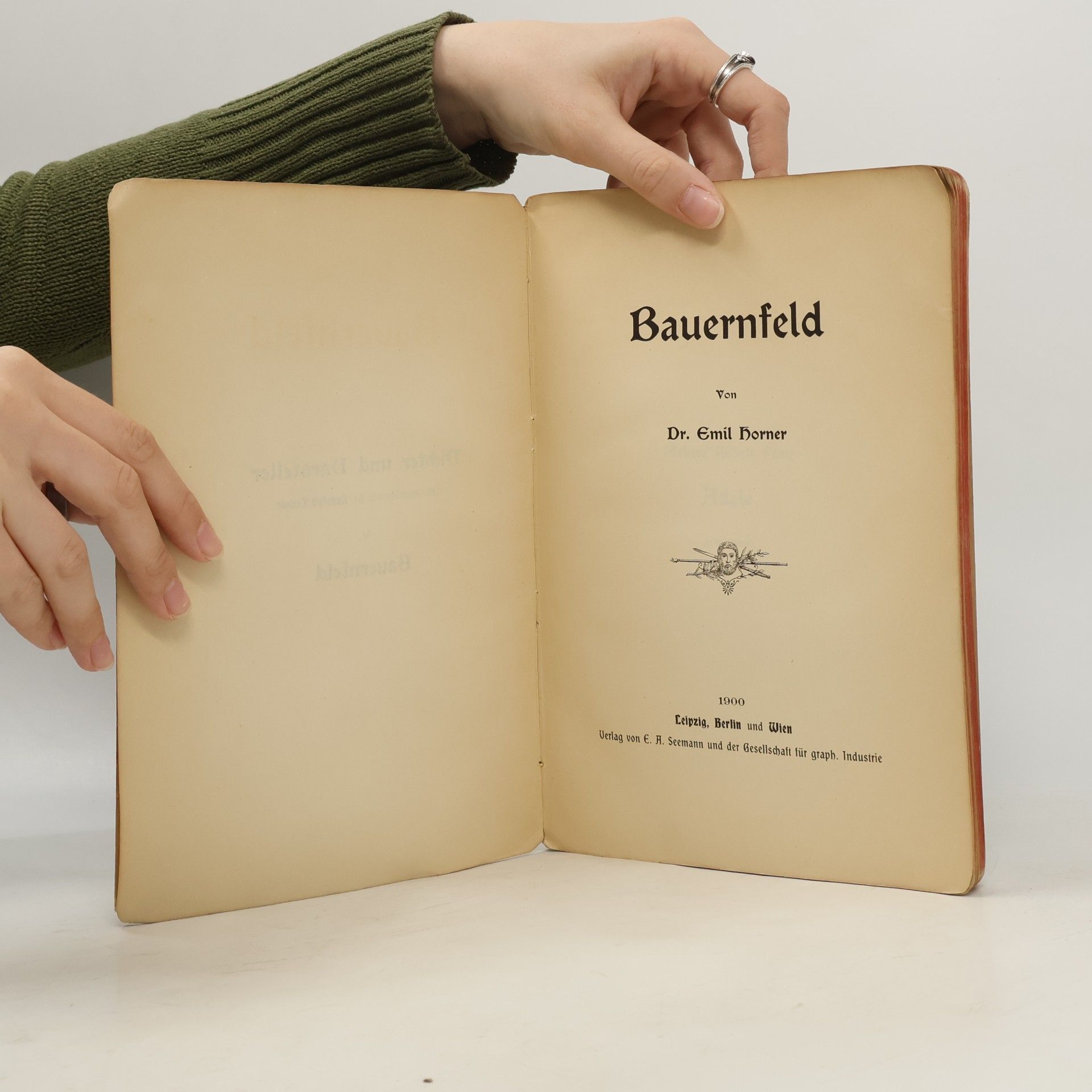 Dr. Emil Horner Ed. Bauernfeld