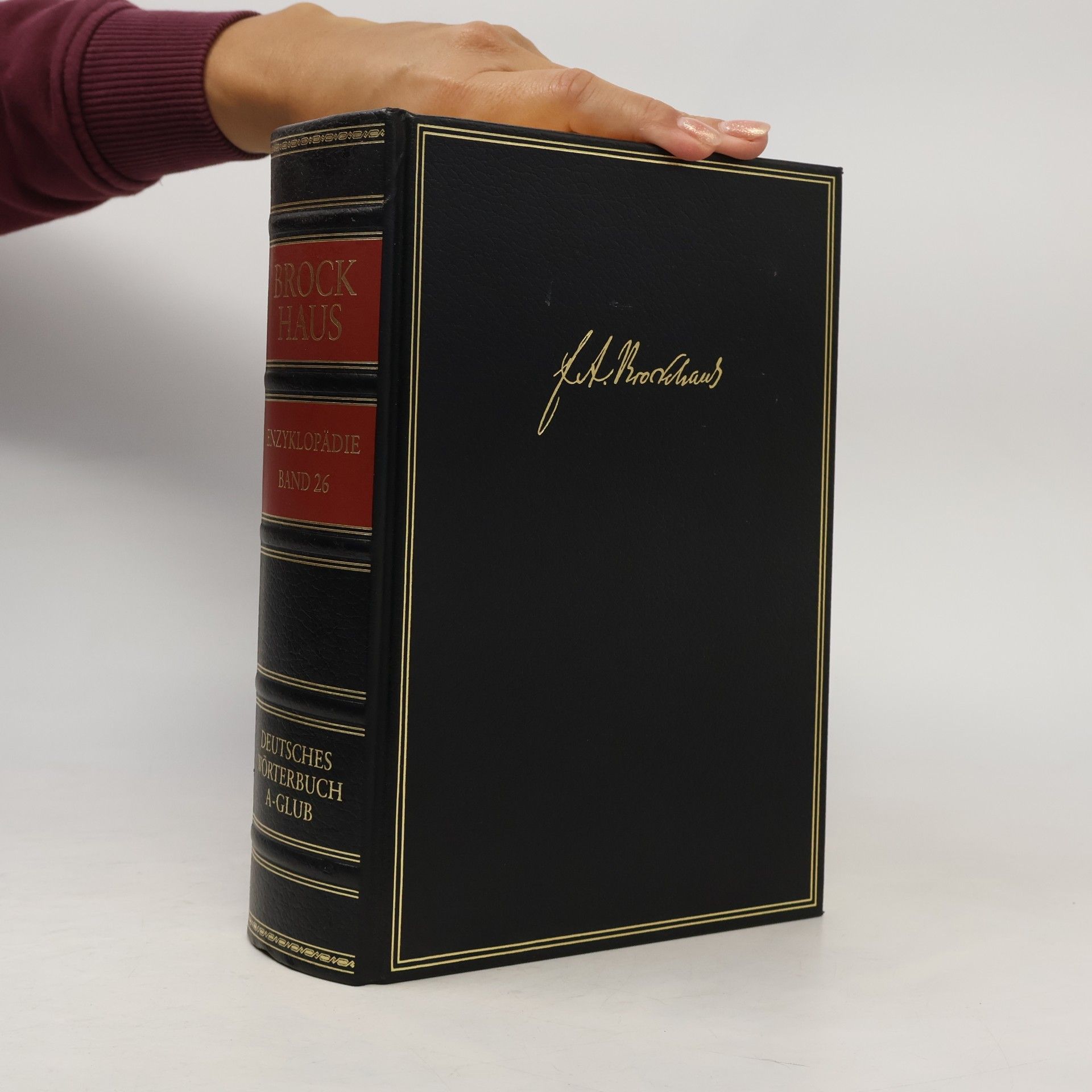 Brockhaus Enzyklopädie. Band 26, Deutsches Wörterbuch A-GLUB