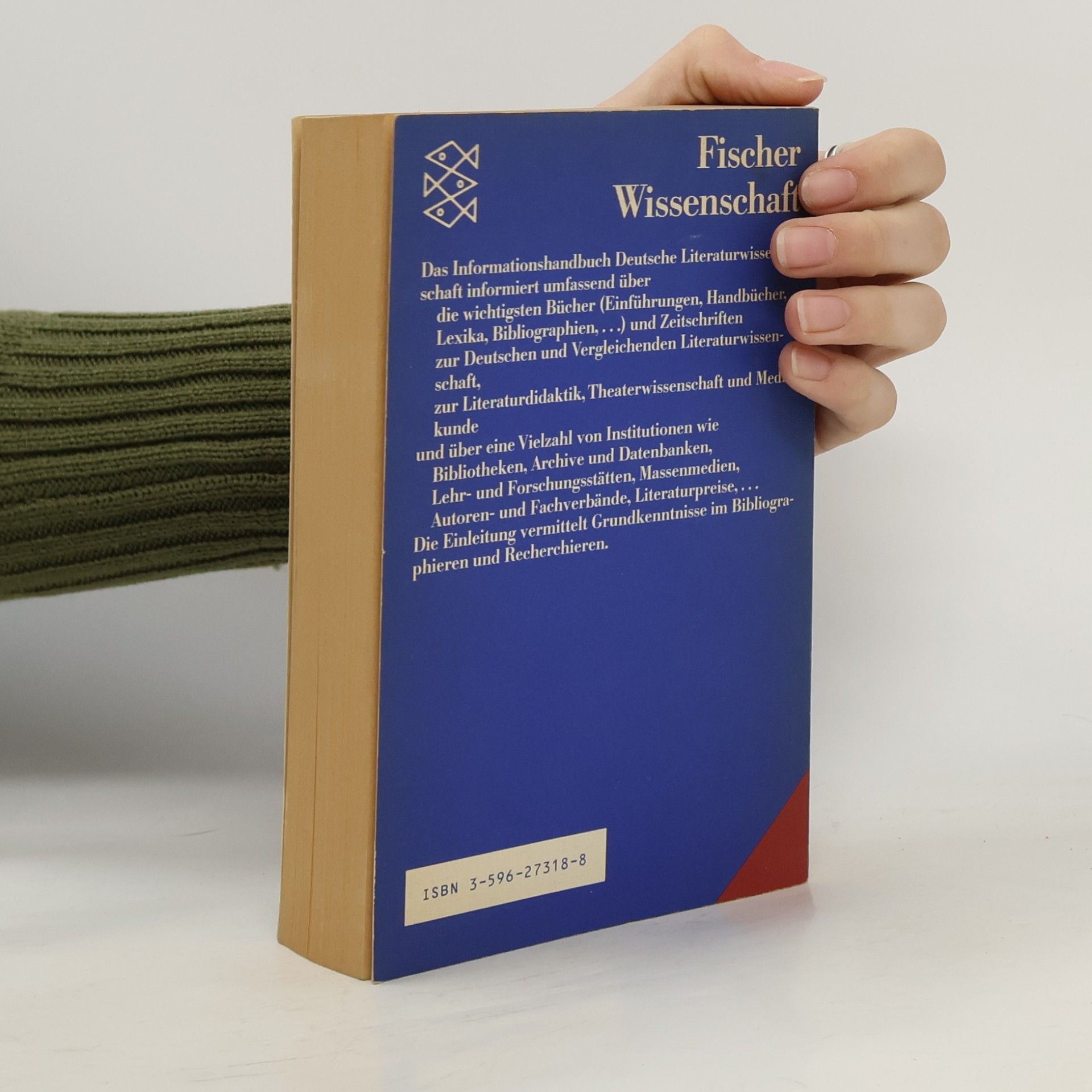 Hansjürgen Blinn Informationshandbuch deutsche Literaturwissenschaft