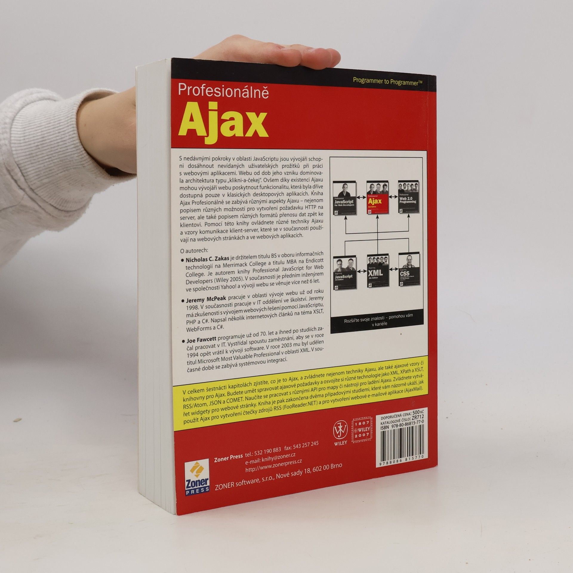 Nicholas C. Zakas Ajax profesionálně