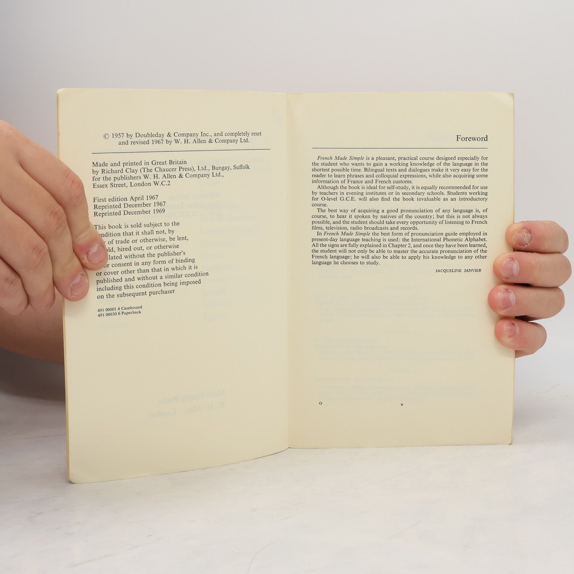 Jacqueline Janvier French Made Simple