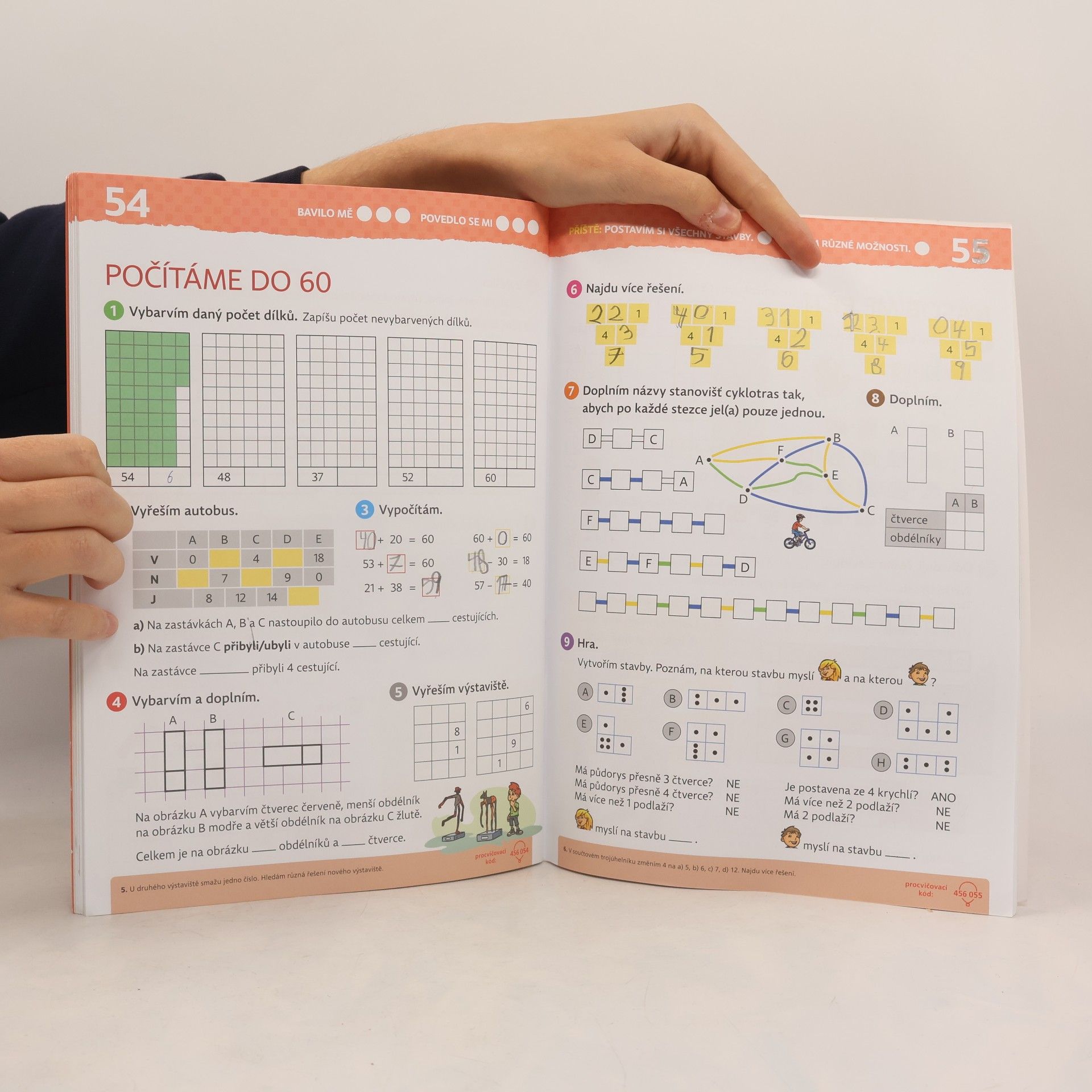 Collectif d'auteurs Matematika : hybridní pracovní učebnice pro 2. ročník základní školy 1.+ 2. díl