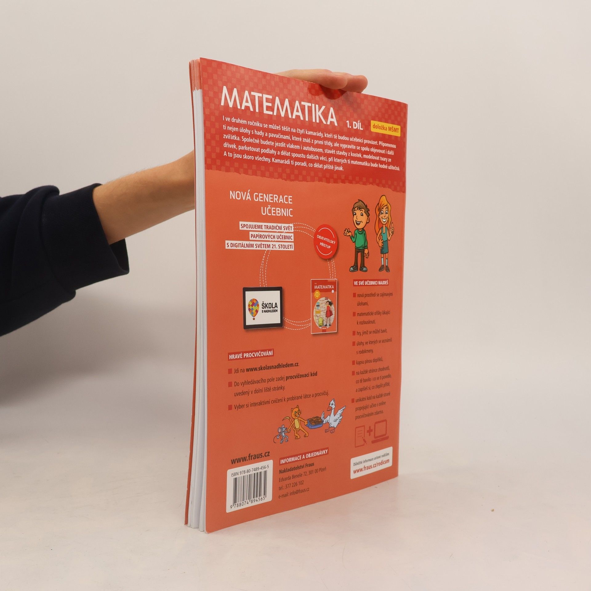 Collectif d'auteurs Matematika : hybridní pracovní učebnice pro 2. ročník základní školy 1.+ 2. díl