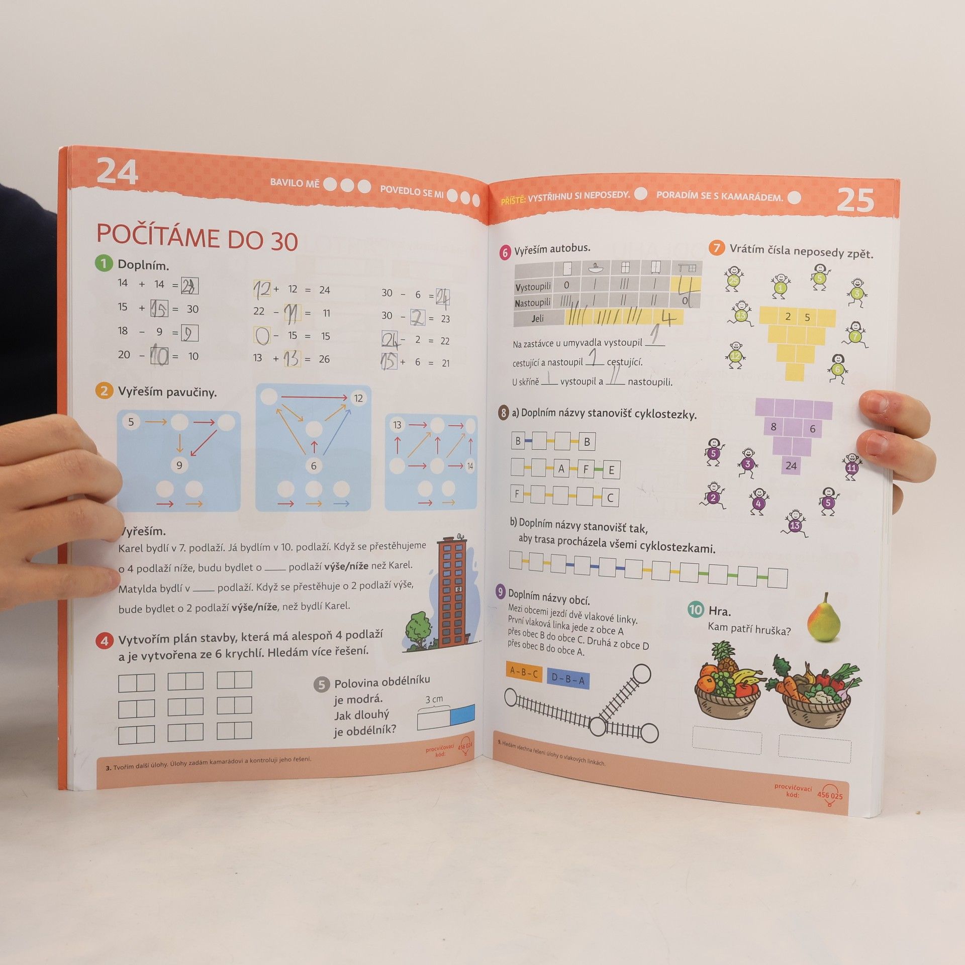 Collectif d'auteurs Matematika : hybridní pracovní učebnice pro 2. ročník základní školy 1.+ 2. díl