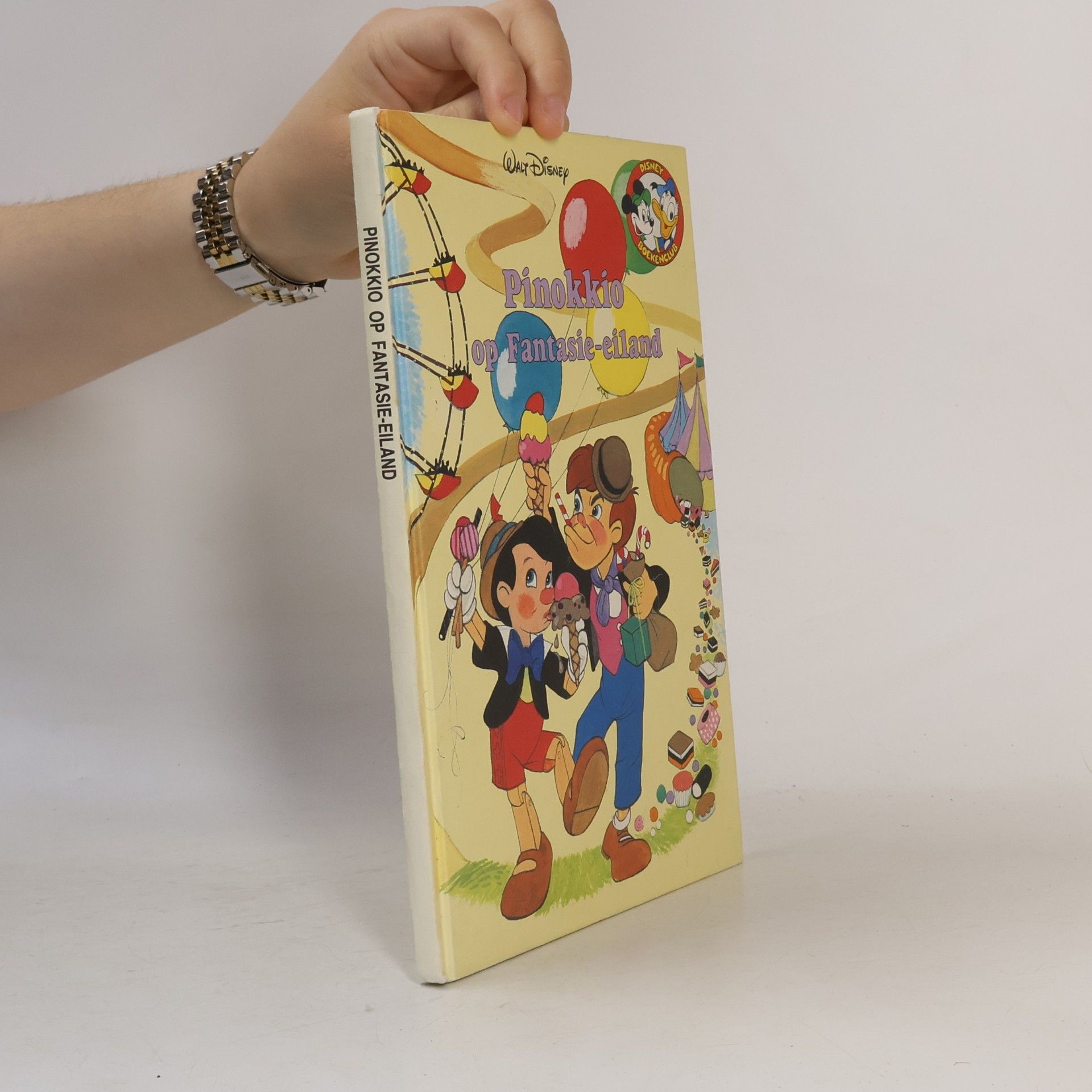 Constance Raebel Disney Boekenclub: Pinokkio op fantasie-eiland