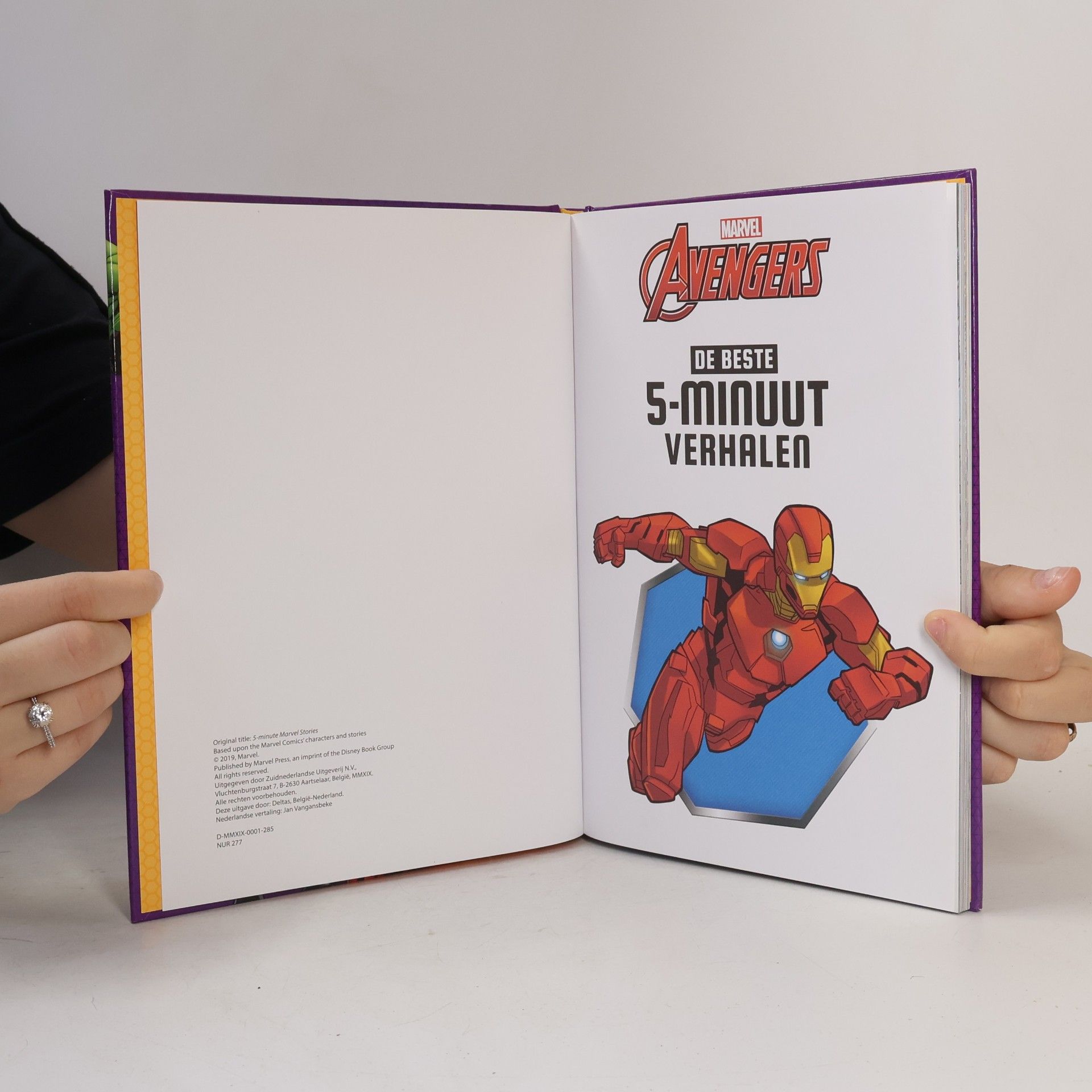 Unknown Author Marvel Avengers De beste 5-minuutverhalen