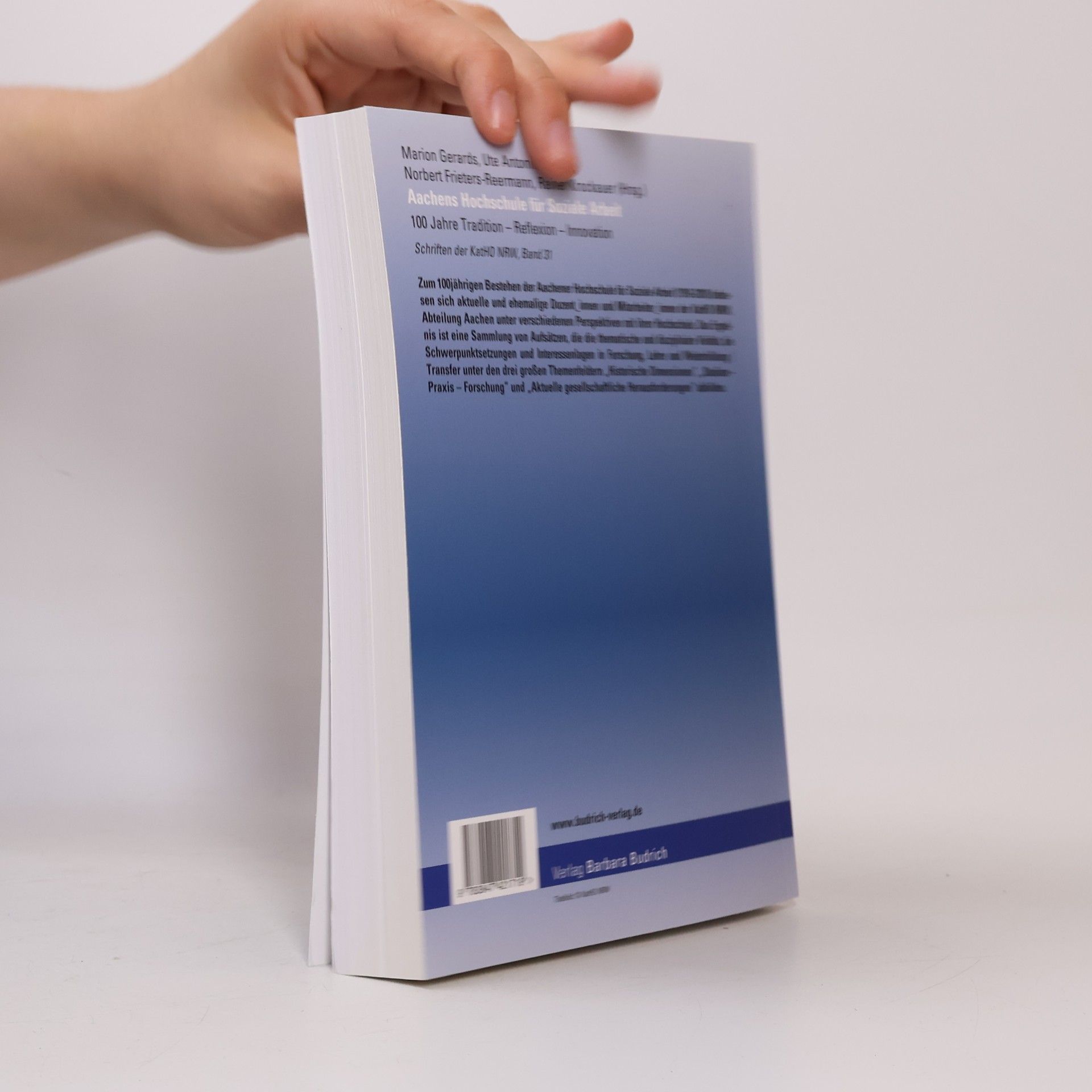 Marion Gerards Schriften der KatHO NRW - 31: Aachens Hochschule für Soziale Arbeit