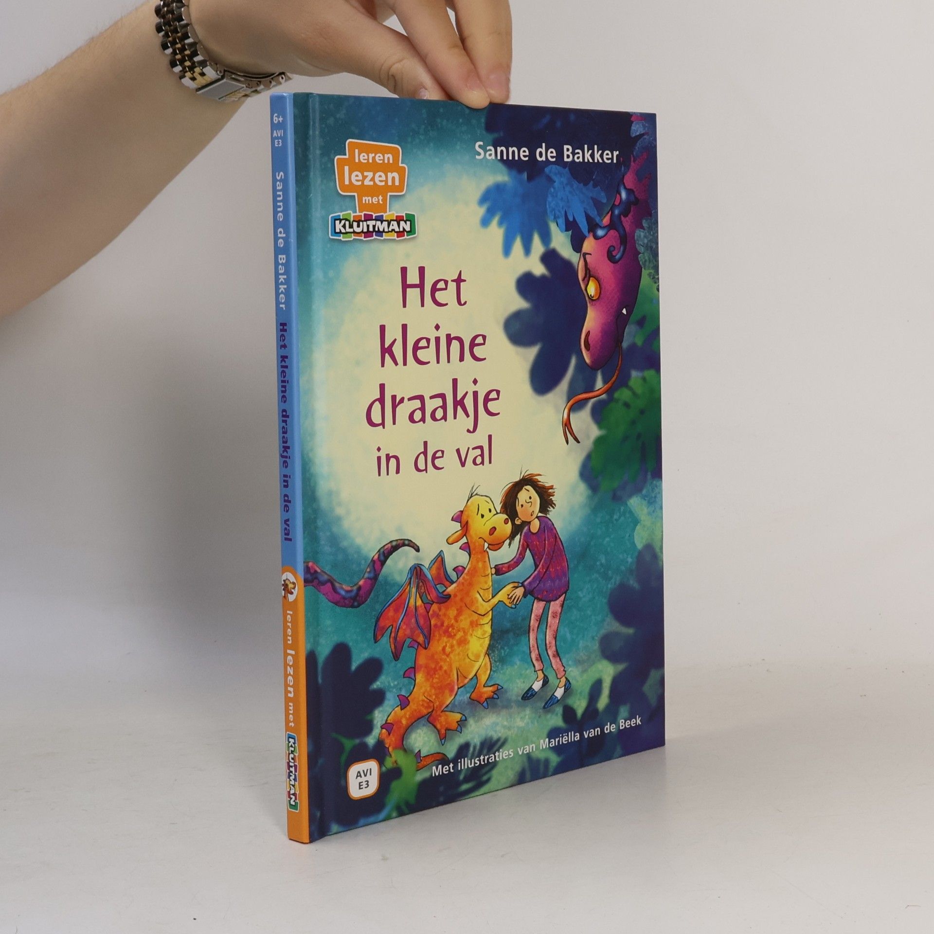 Leren lezen met Kluitman: Het kleine draakje in de val