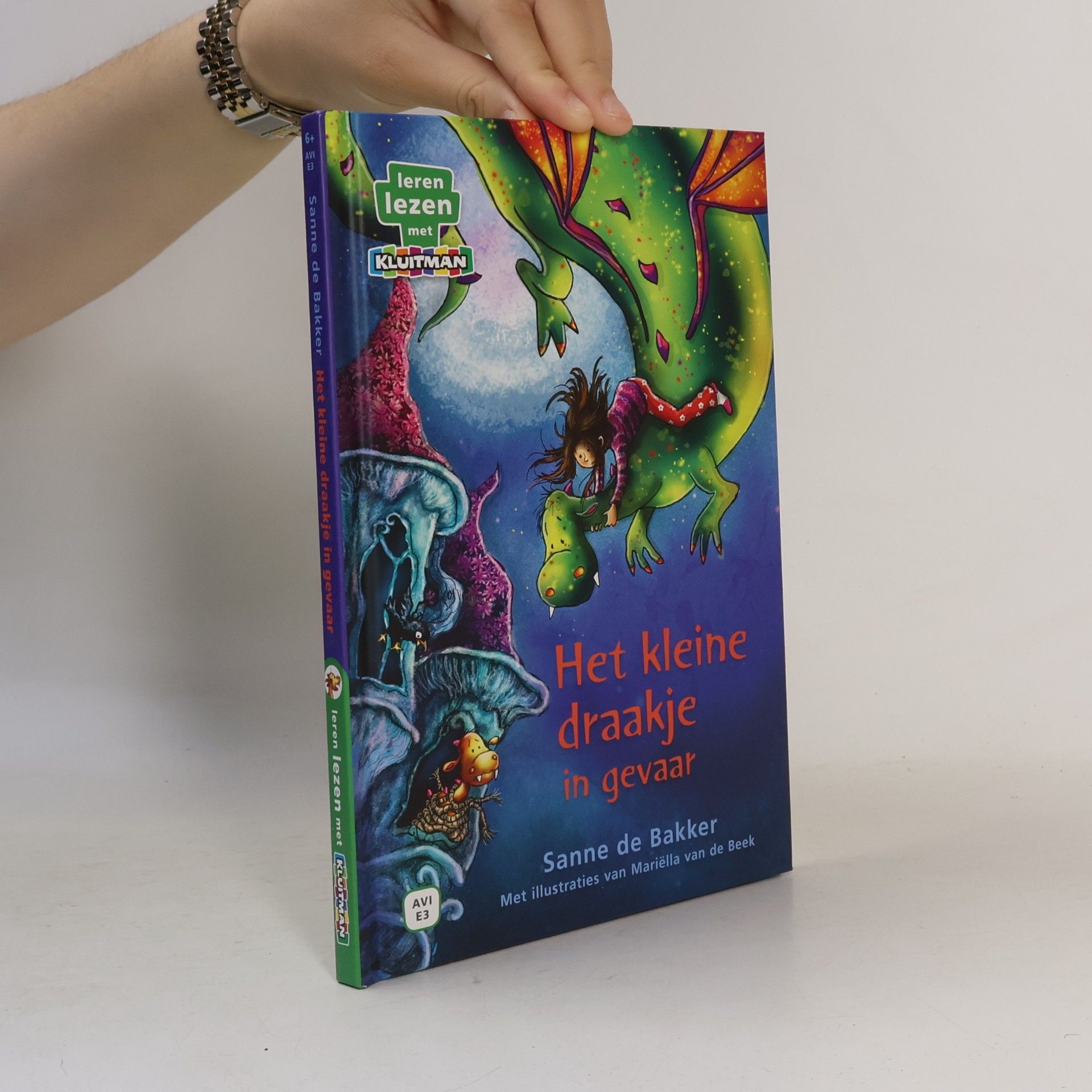 Leren lezen met Kluitman: Het kleine draakje in gevaar