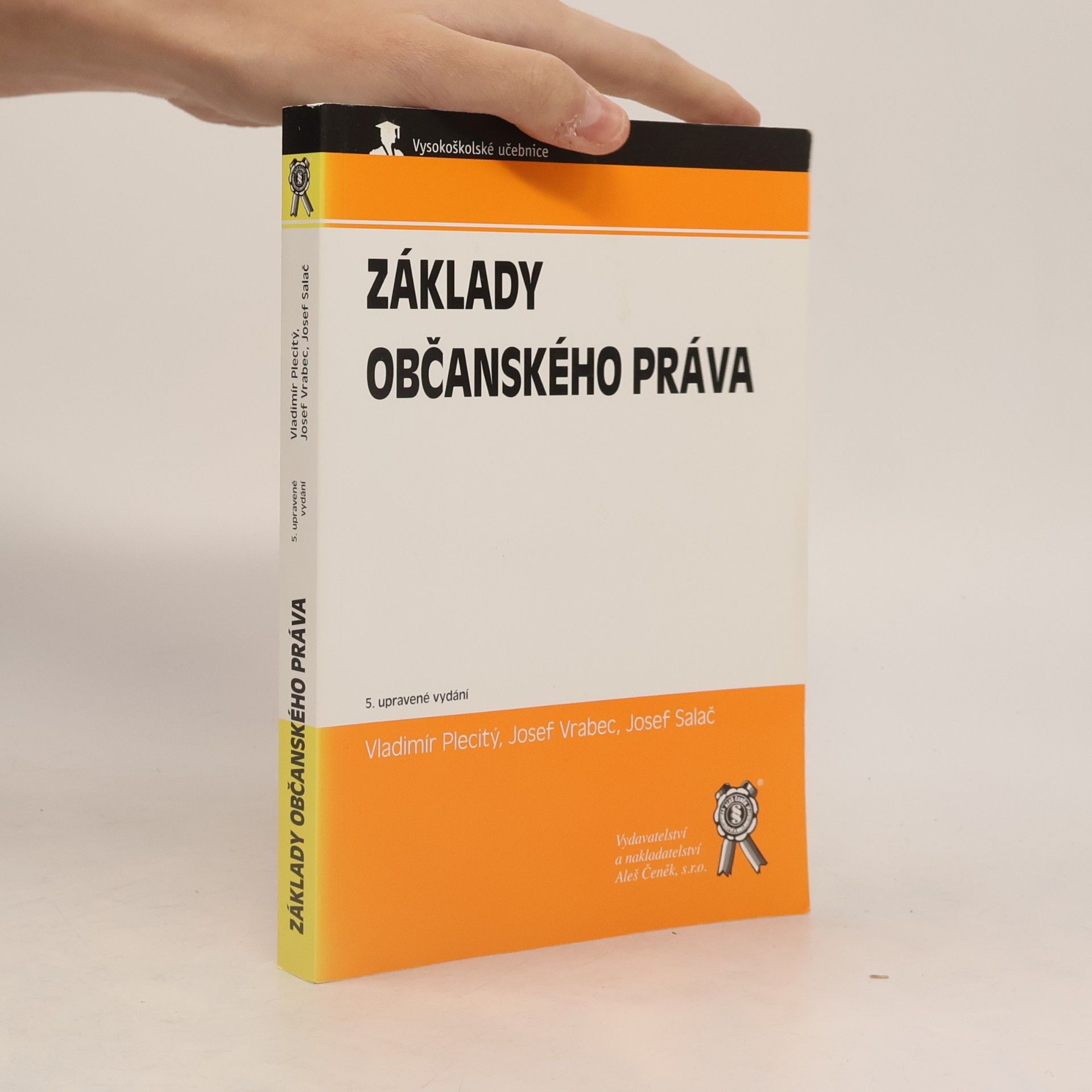 Josef Vrabec Základy občanského práva