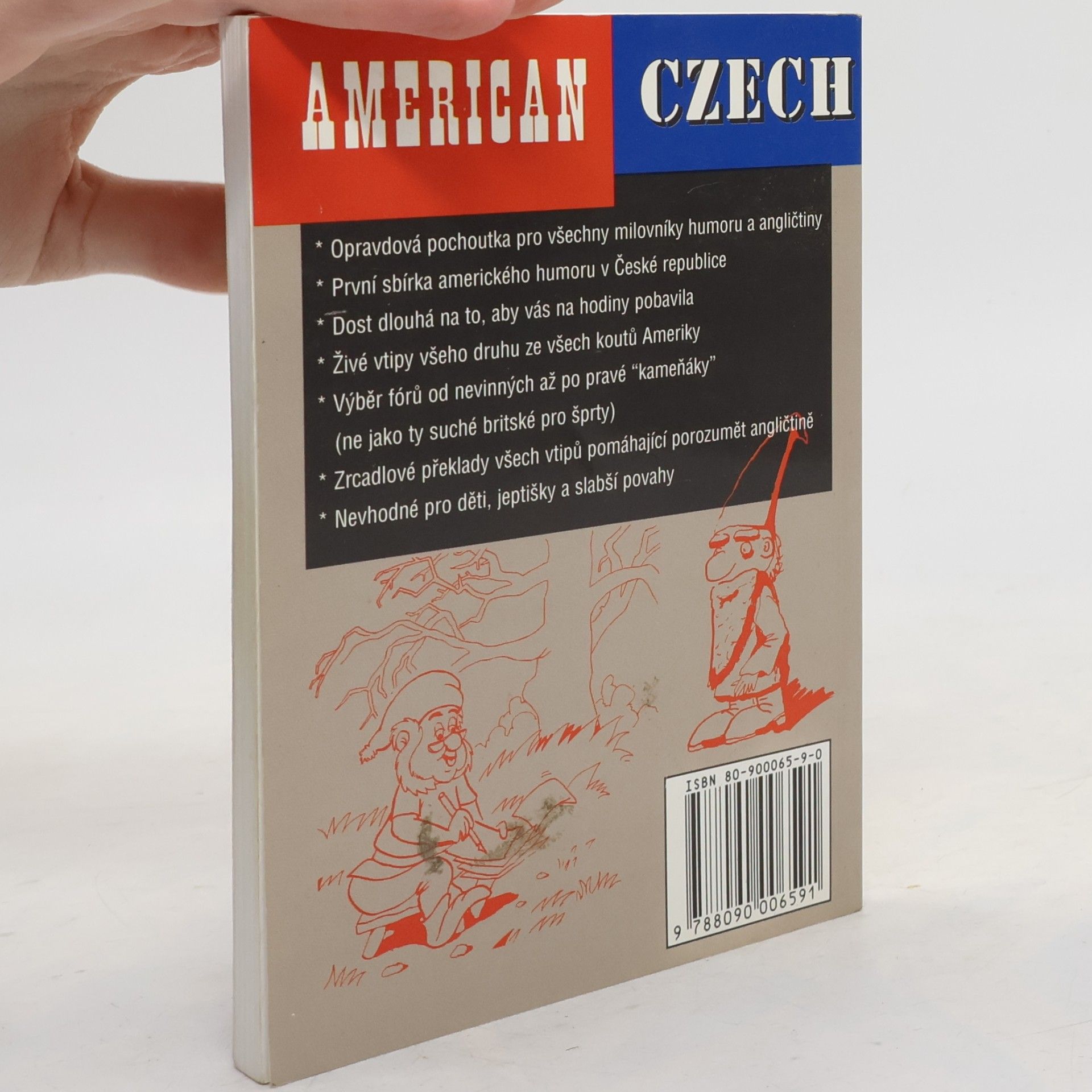 Sinclair Nicholas American Czech Joke Book. Americké vtipy