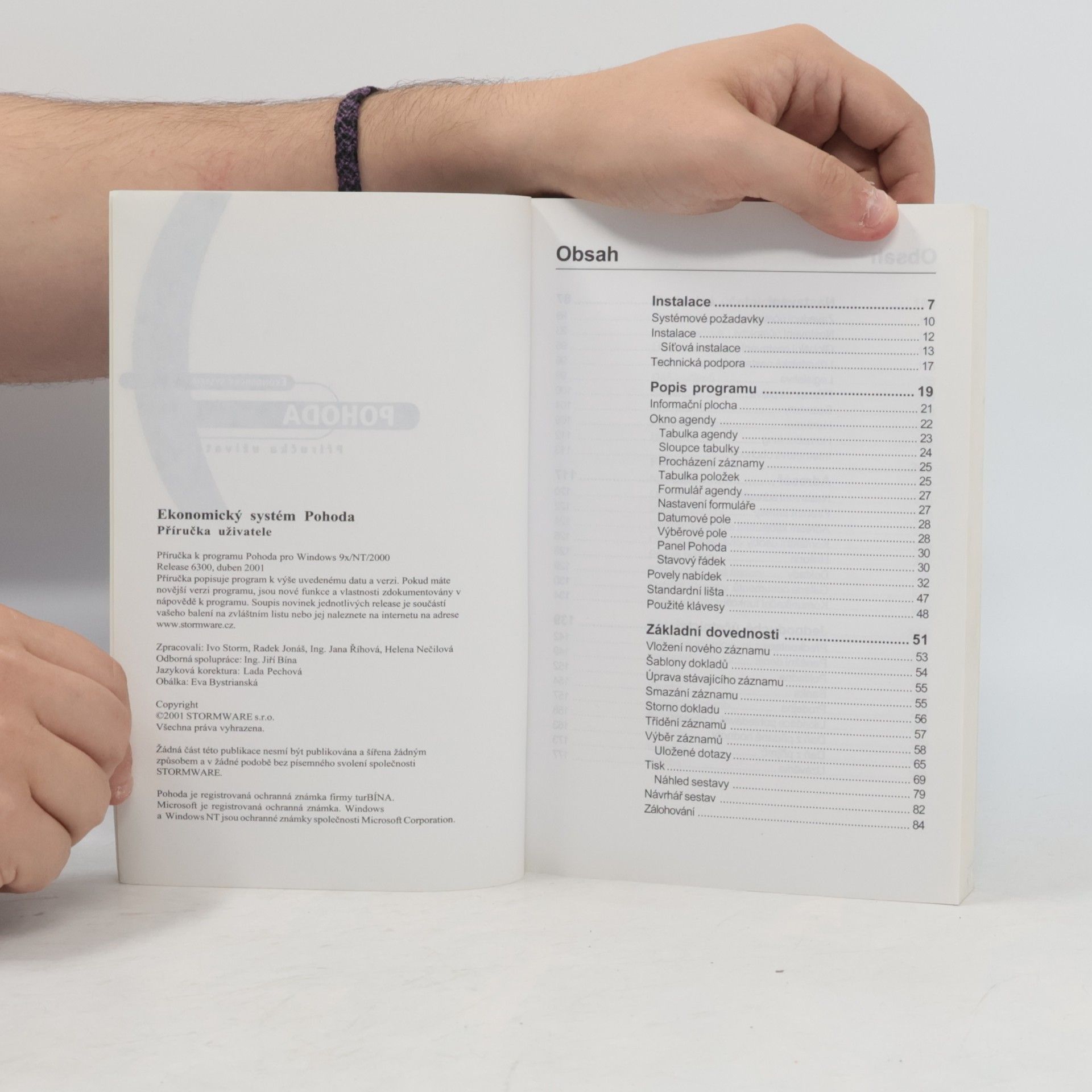 Various authors Ekonomický systém Pohoda. Příručka uživatele