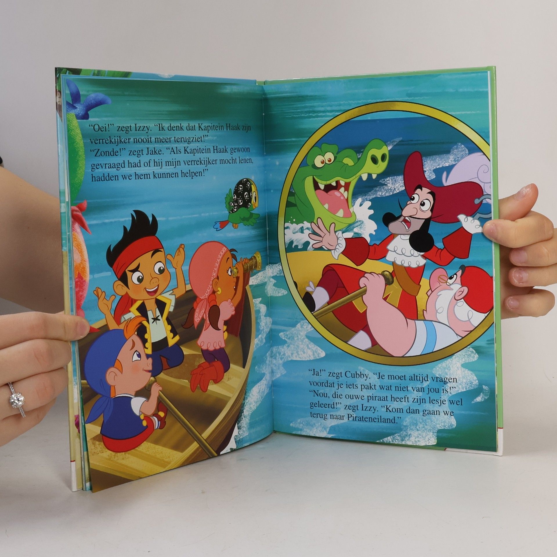 Jake en de Nooitgedacht Land Piraten: Jake en de verrekijker (Disney Boekenclub)