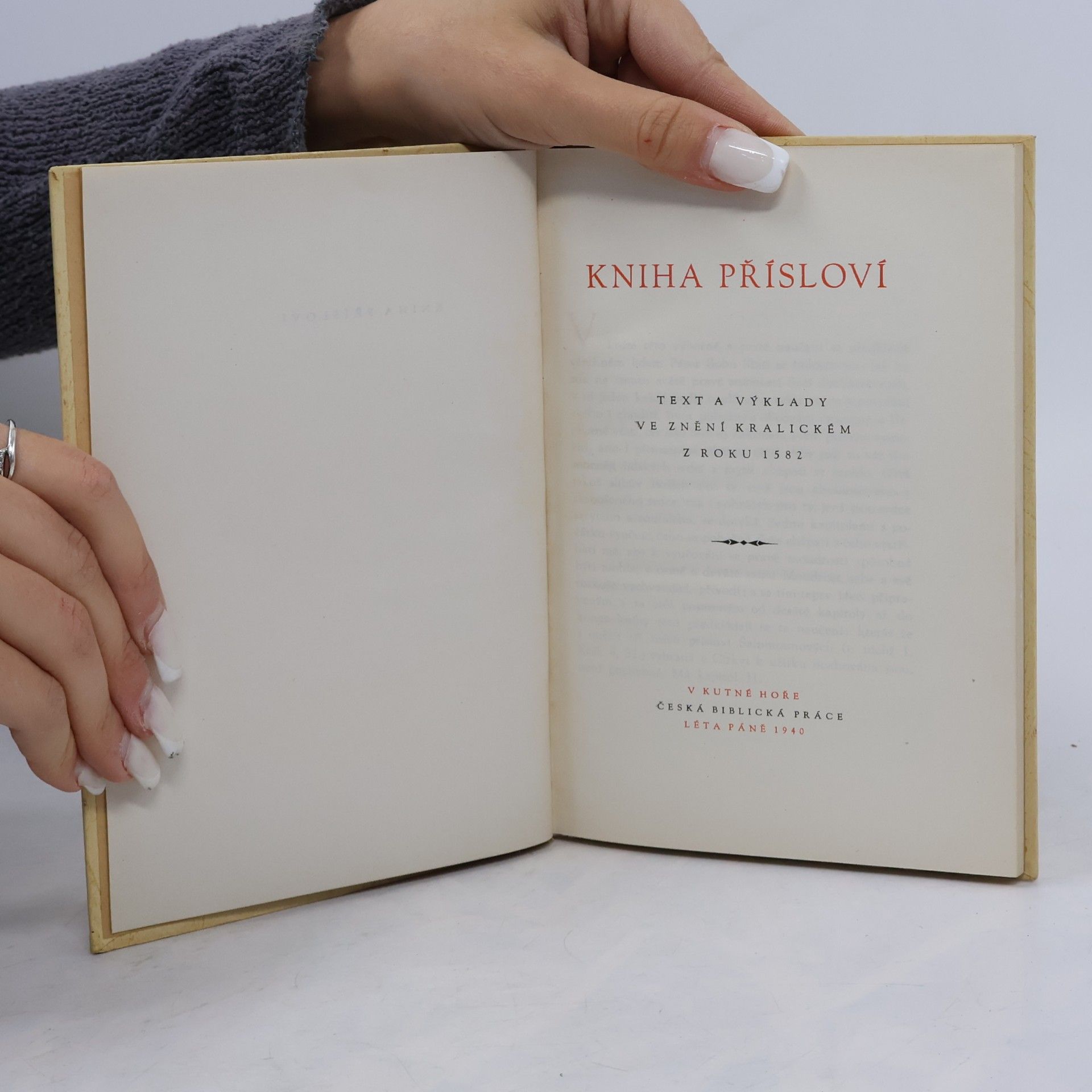 Various authors Kniha přísloví