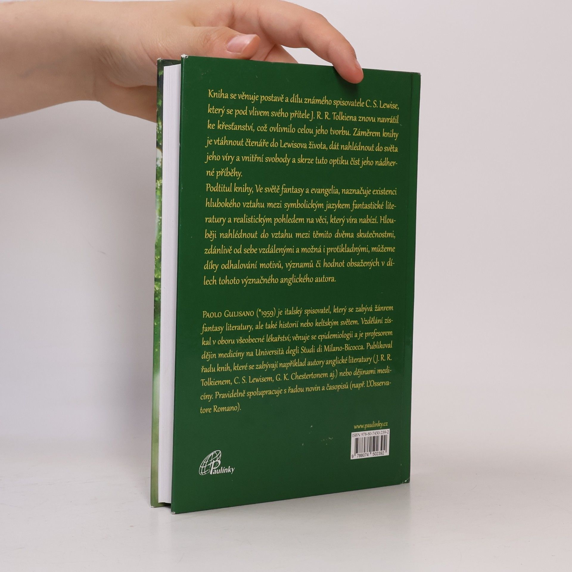 Paolo Gulisano C. S. Lewis. Ve světě fantasy a evangelia