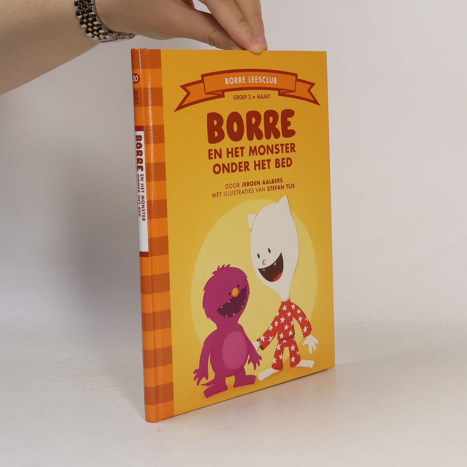 Stefan Tijs Borre Leesclub - GROEP 2 ★ MAART: Borre en het monster onder het bed