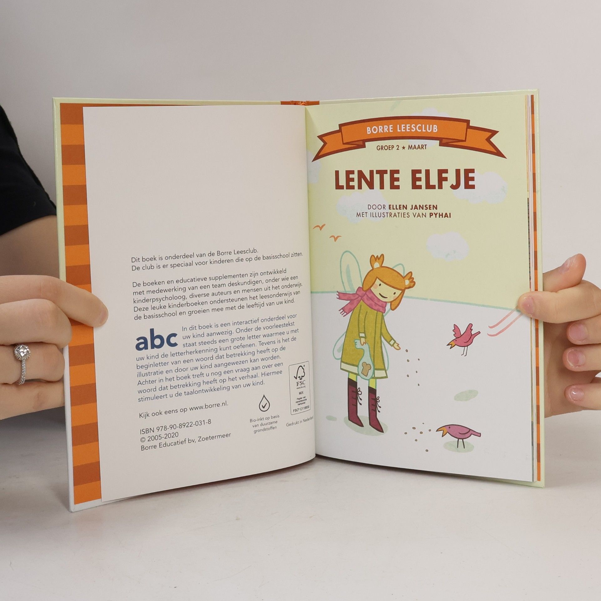 Ellen Jansen De gestreepte boekjes - 2: Lente elfje