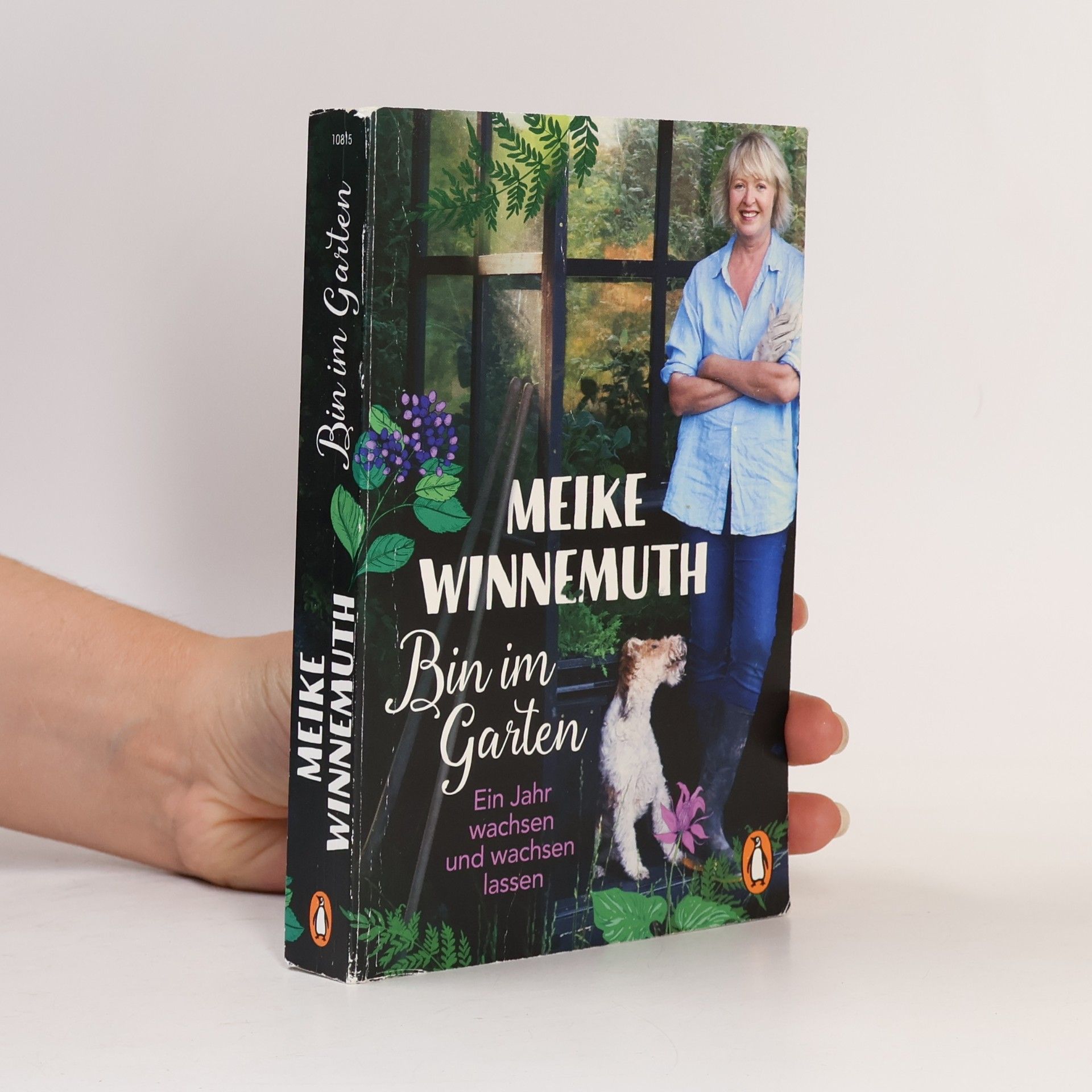 Meike Winnemuth Bin im Garten