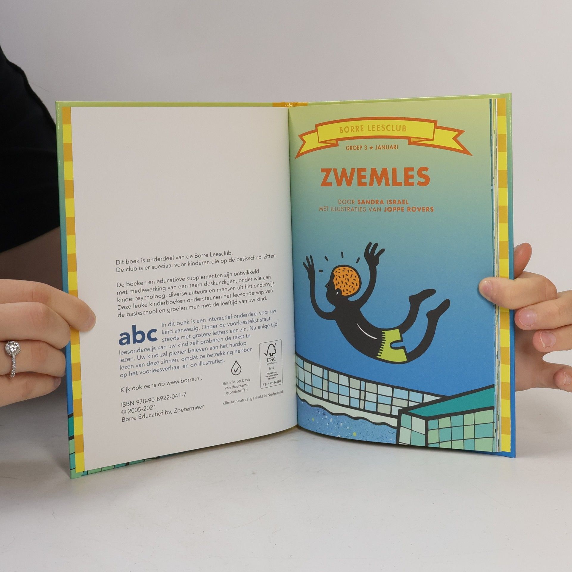 Sandra Israël Borre Leesclub - Januari: Zwemles